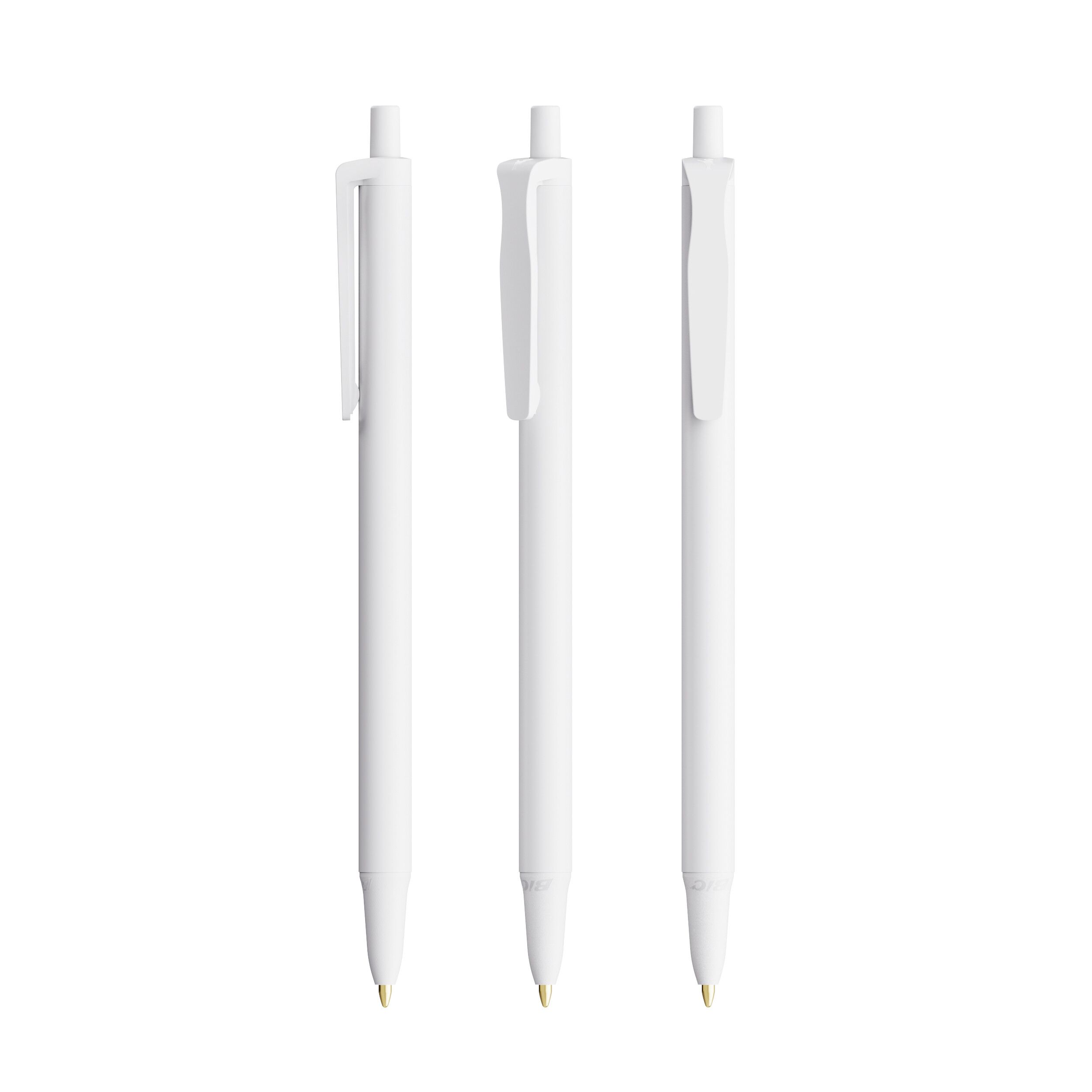 BIC® Clic Stic Kugelschreiber, Mine blau - weiß-616