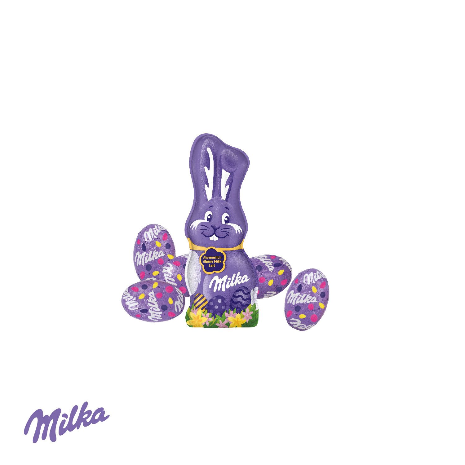 3D Präsent "Lkw" Ostern mit Schokoladenmischung von Milka-861