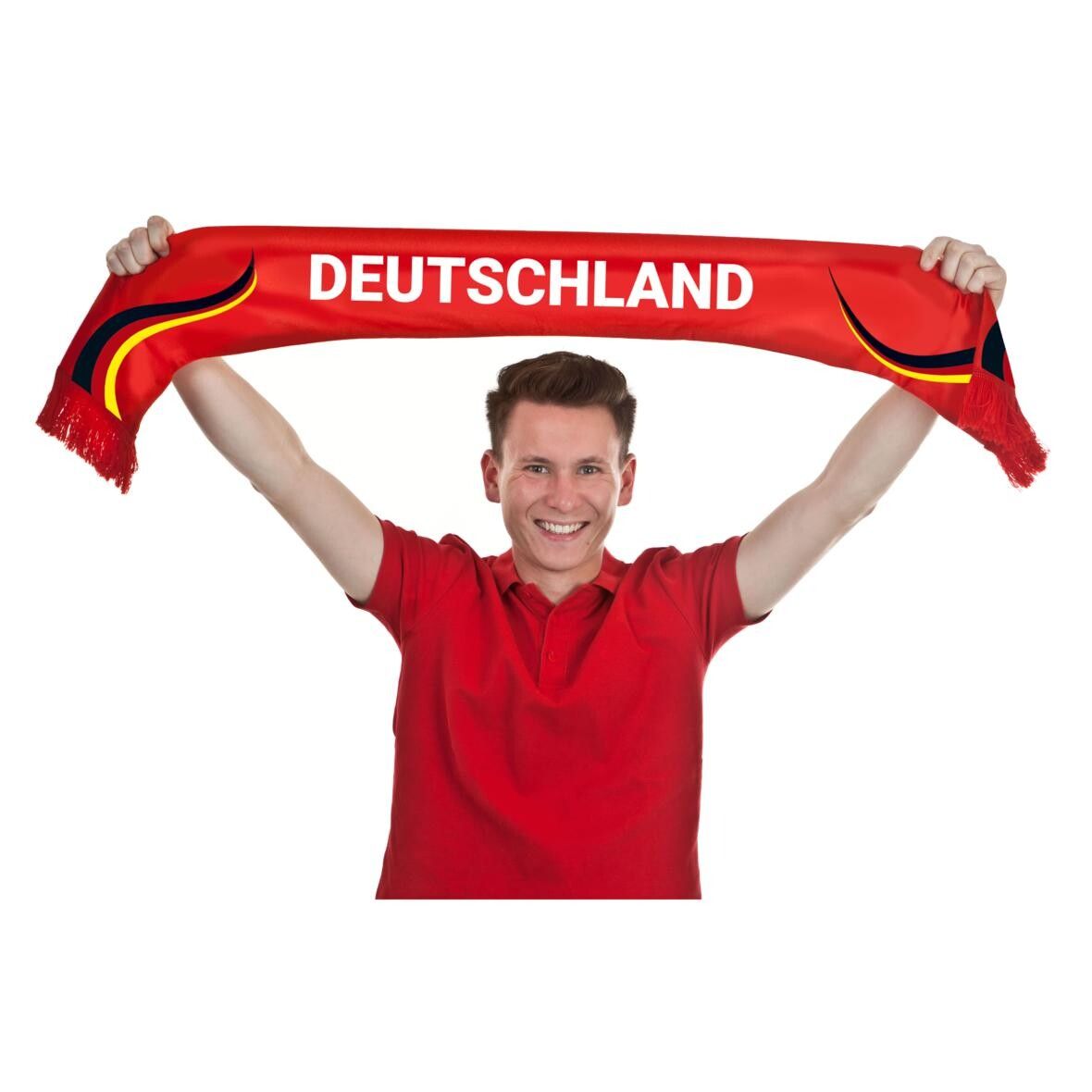 Fanschal Fringes Deutschland - Deutschland-Farben-552