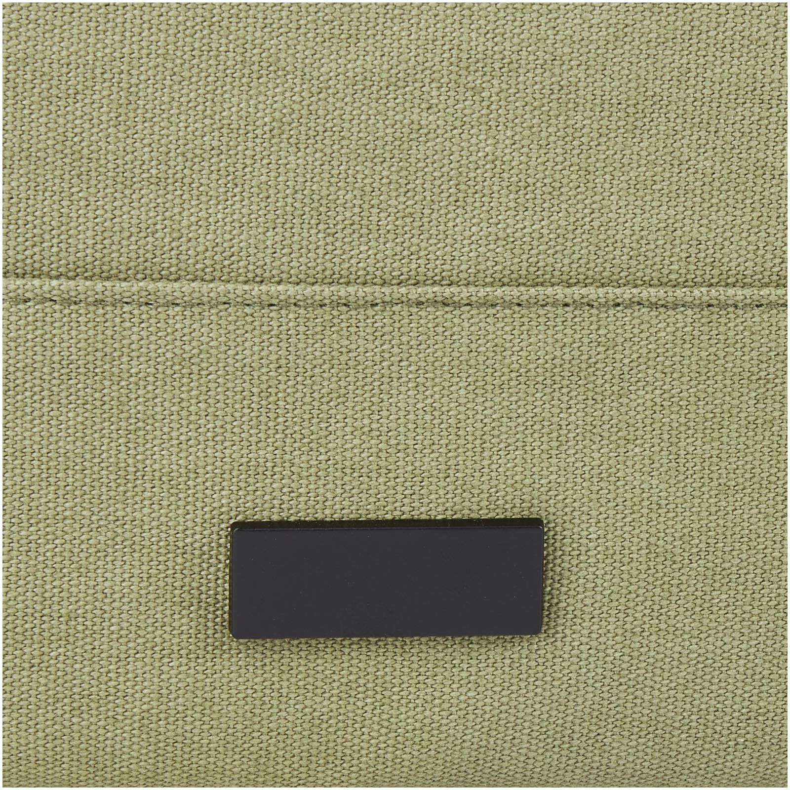 Joey 15" GRS Rolltop Laptoprucksack aus recyceltem Canvas 15 L - olive-406
