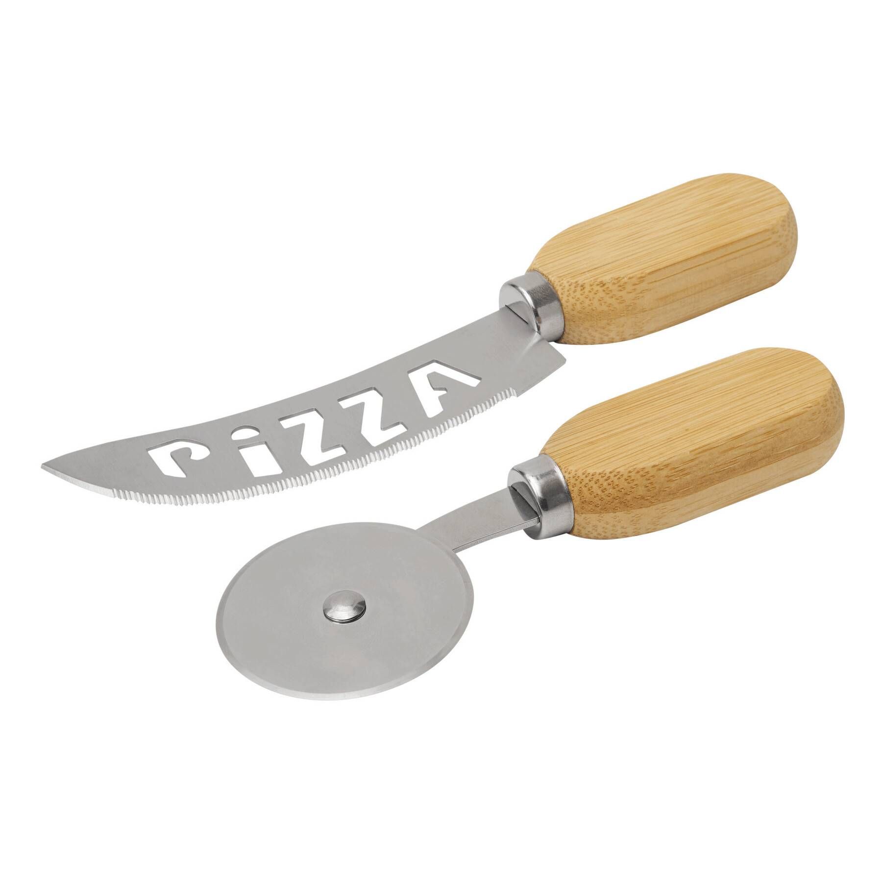 Pizza-Schneide-Set DUOSLICE - silber-630