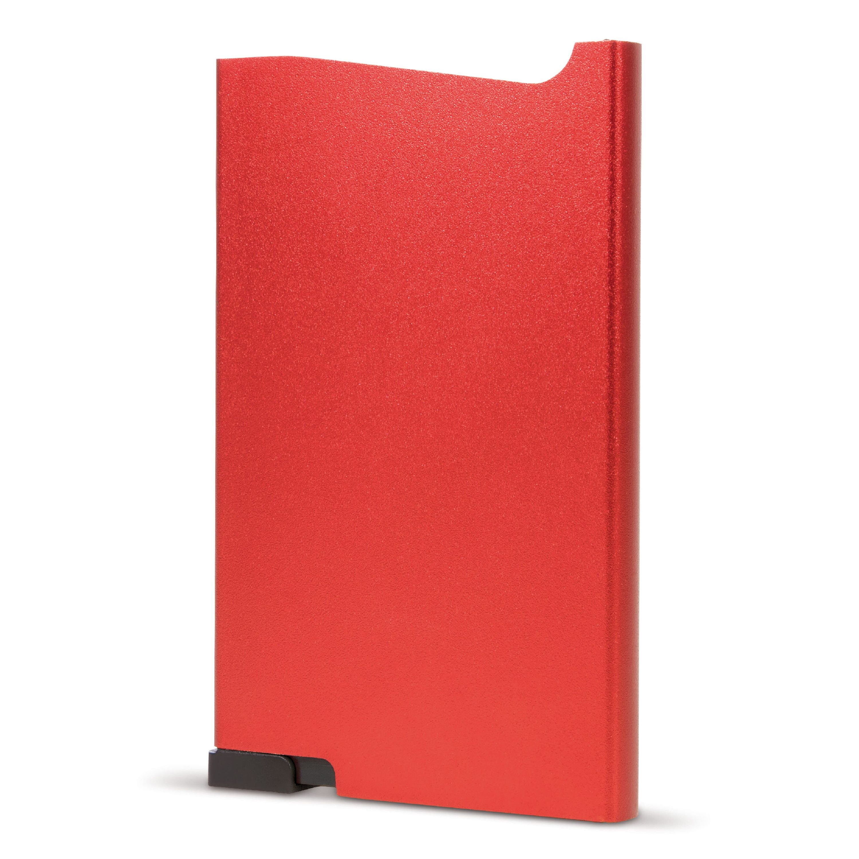 Aluminium Kartenhalter - rot-812