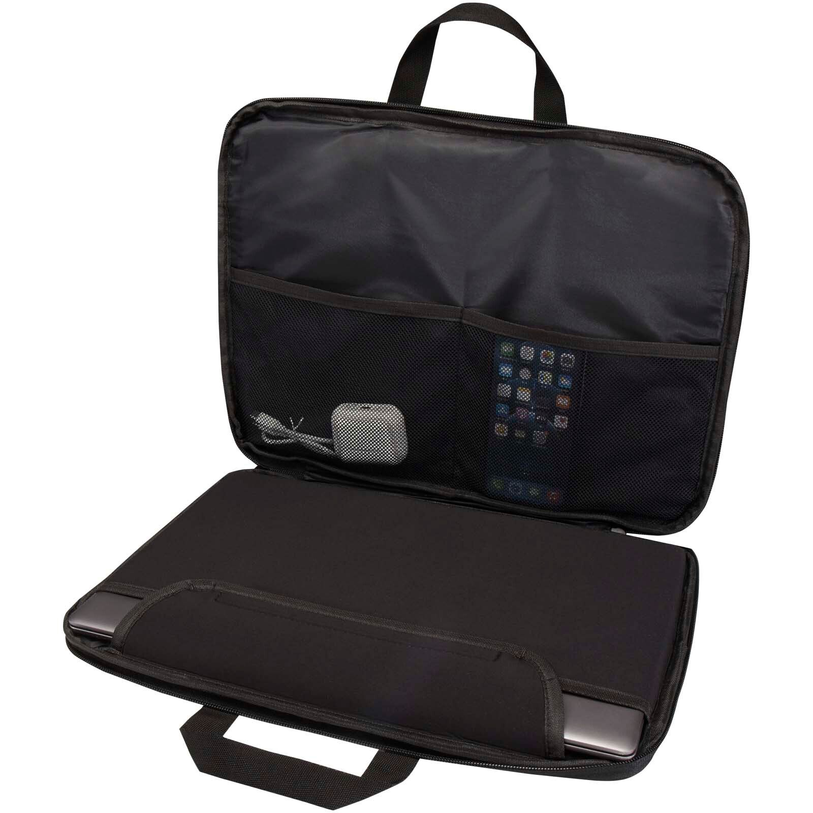 Libra 14” 2-in-1-Laptoptasche aus recyceltem GRS-Material 3 L - heather grau-554