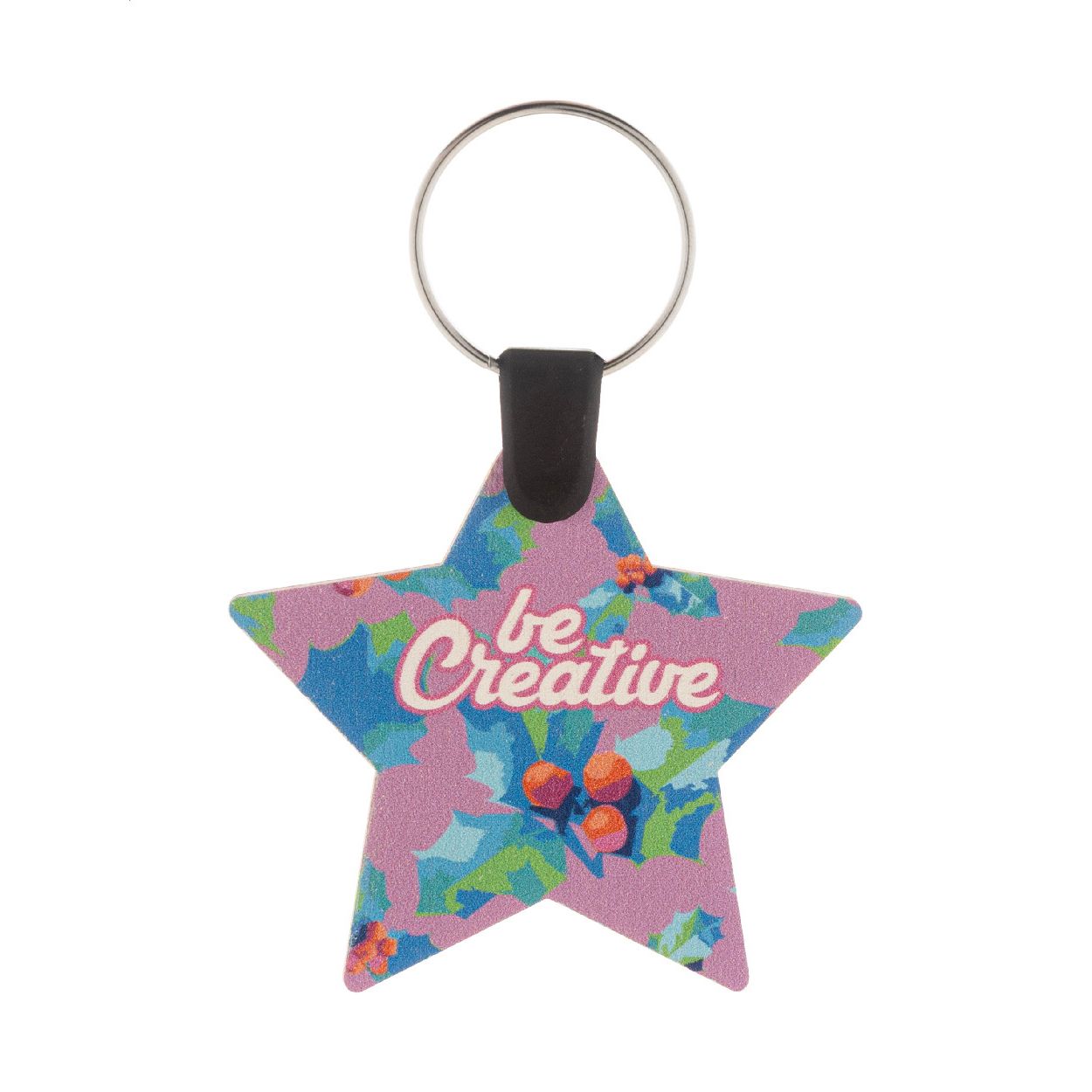 Fjerny Creative Schlüsselanhänger Weihnachten, Stern - natur-173