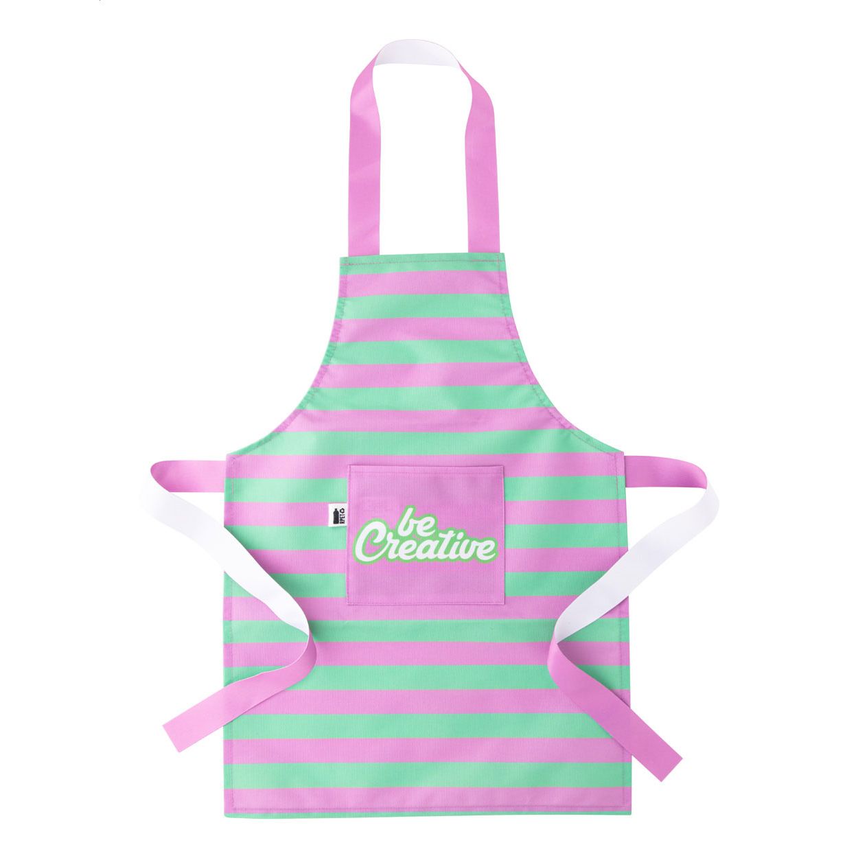 CreaChef Kid Individuelle RPET Schürze - weiß-427