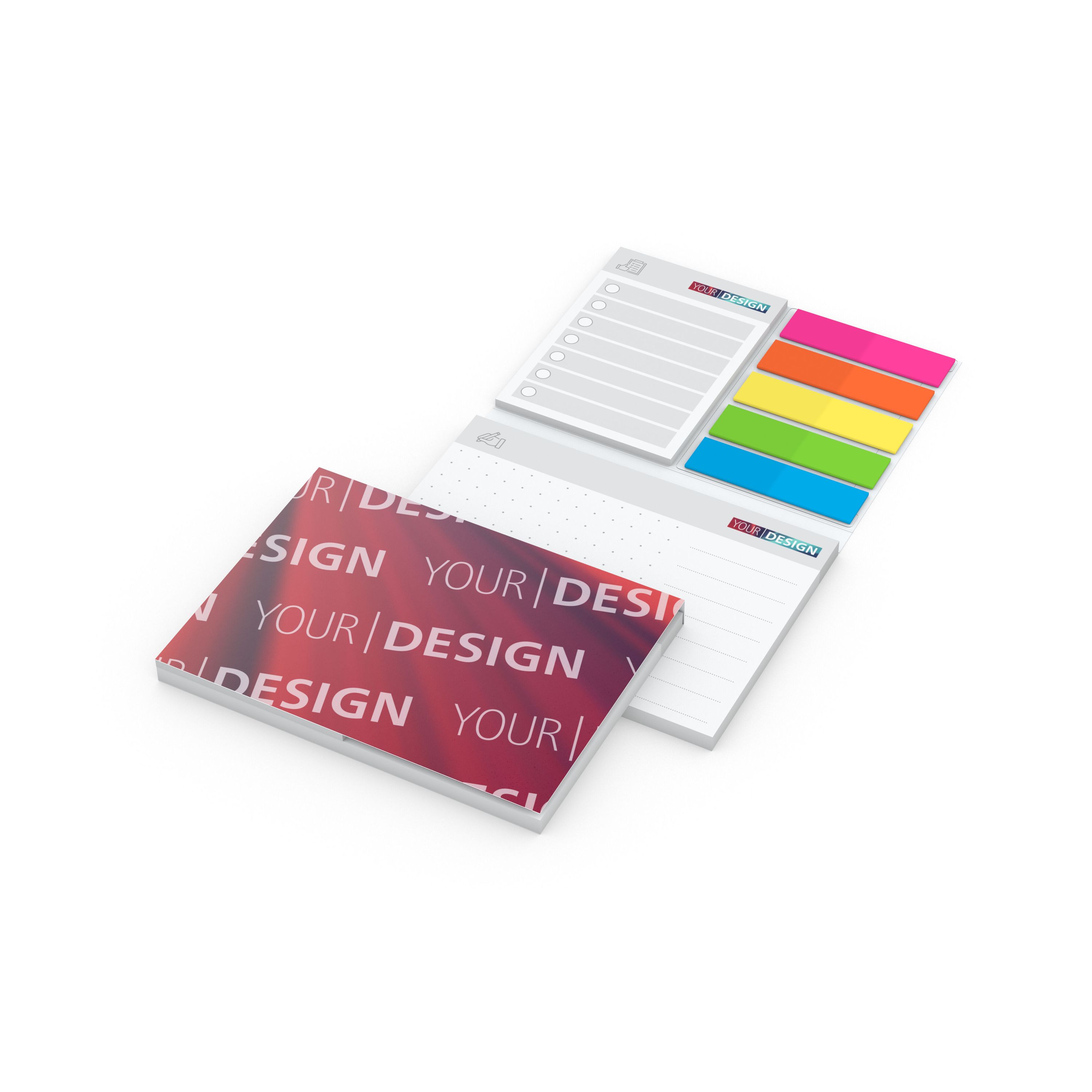 Haftnotiz-Set orgaLine Quicknotes, matt-803