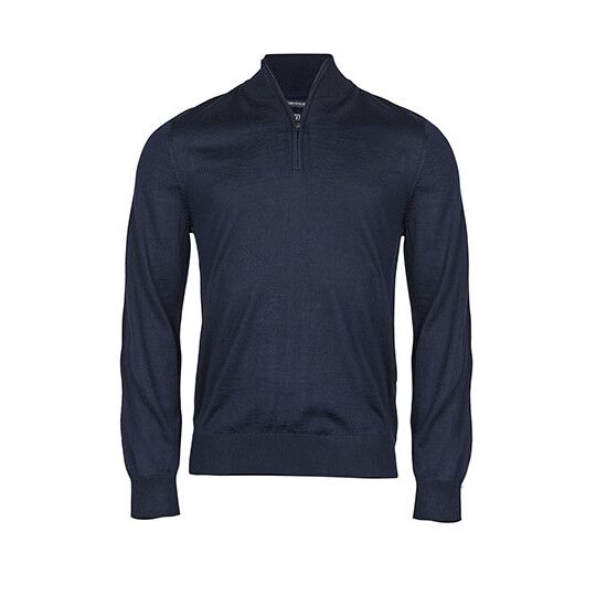 Men's Half Zip - navy-45