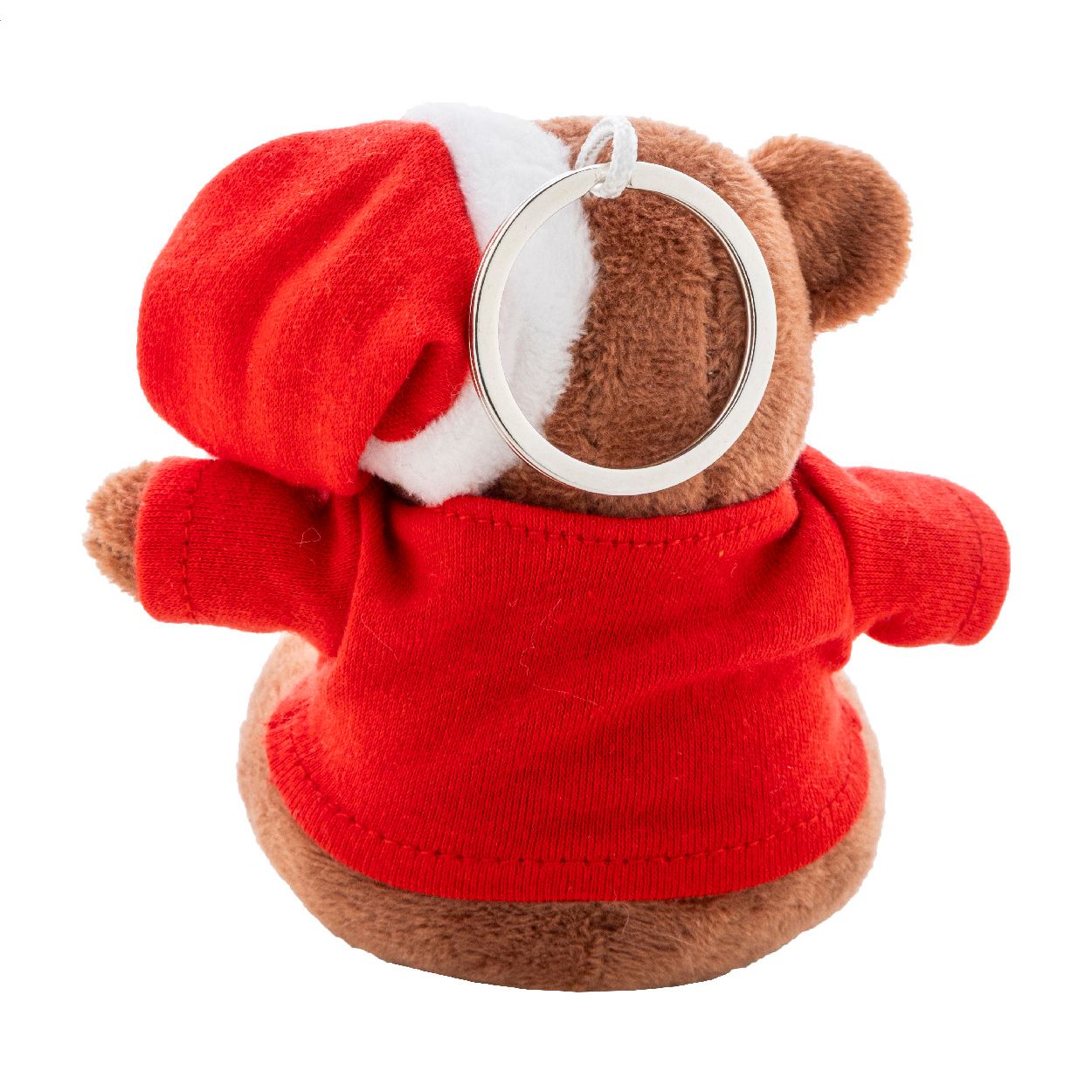 Julnalle Plüsch-Weihnachts-Teddybär-Schlüsselanhänger - mehrfarbig-295