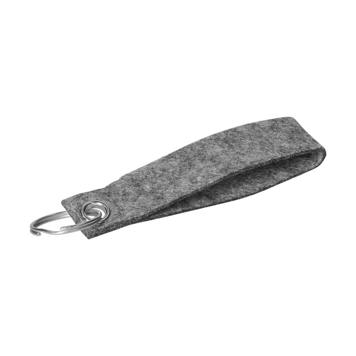 Filz-Schlüsselanhänger Strap - grau-3