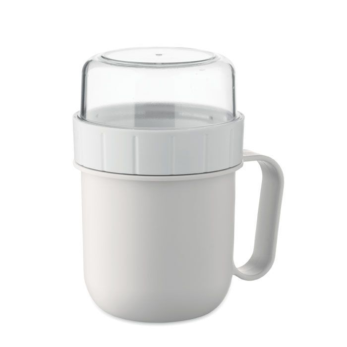 Müslibecher 450 ml CUP ON GO - weiß-819