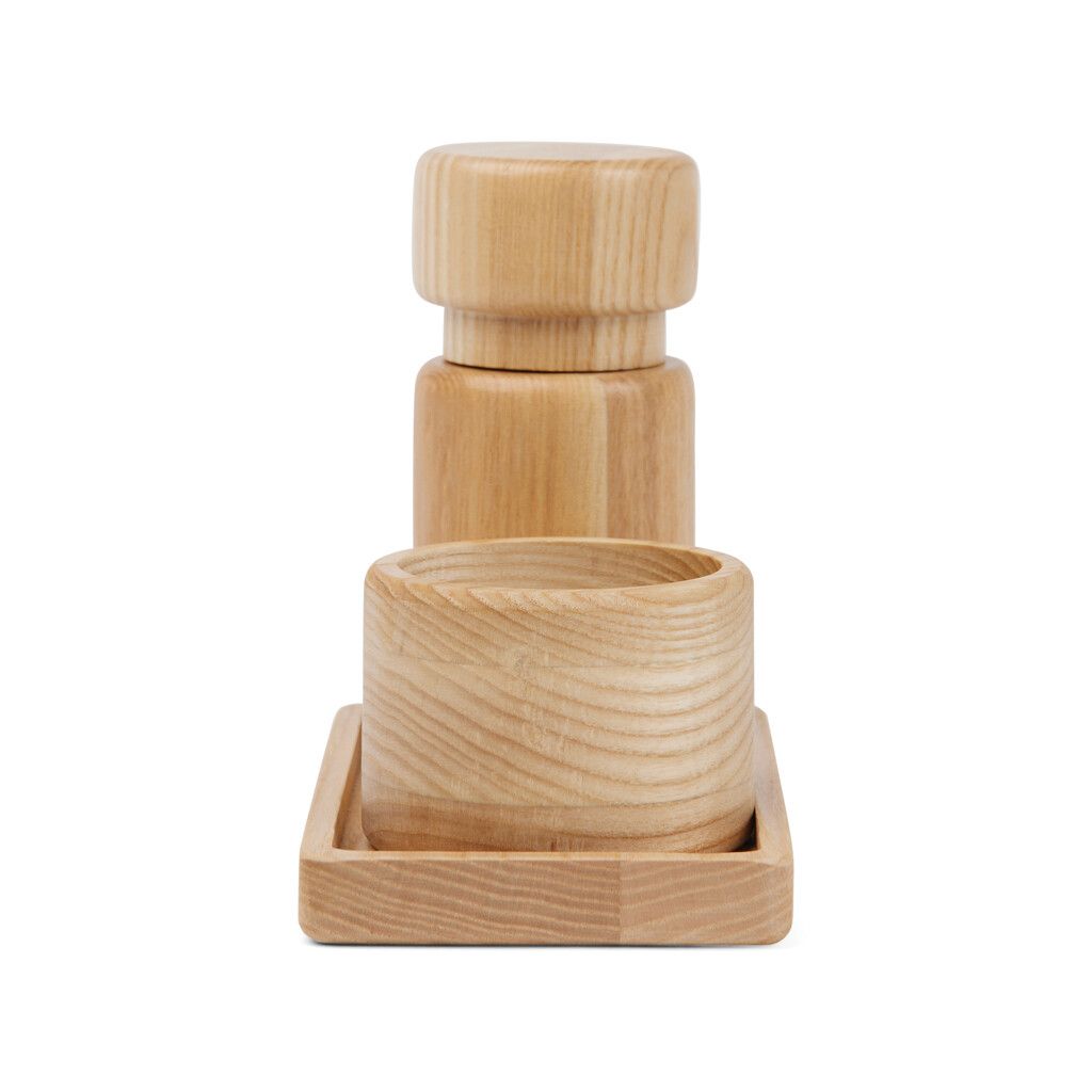 VINGA Retro Salz & Pfeffer Set - braun-181