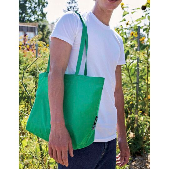 Shopping Bag With Gusset - nature-956