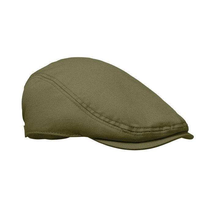 Newsboy-Kappe 235 g/m² FLAT PEAK - armeegrün-661