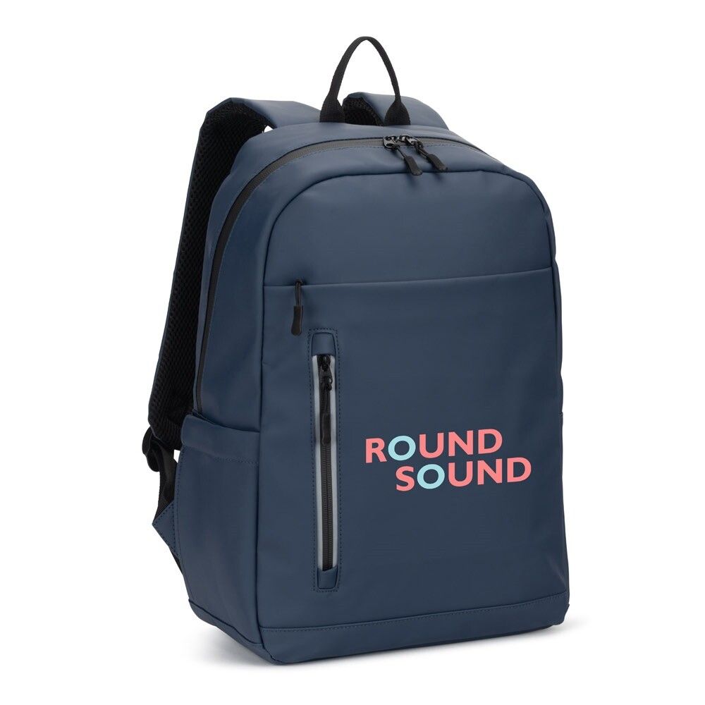 NOUMEA Laptop-Rucksack (16") aus PU - schwarz-806
