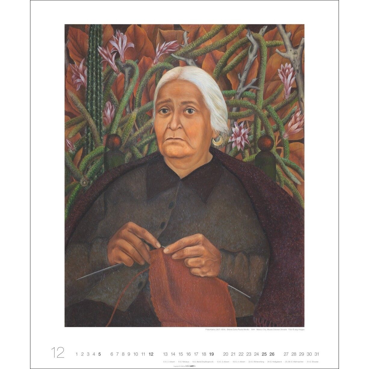 Frida Kahlo Edition - Kunst & Kultur Kalender-901
