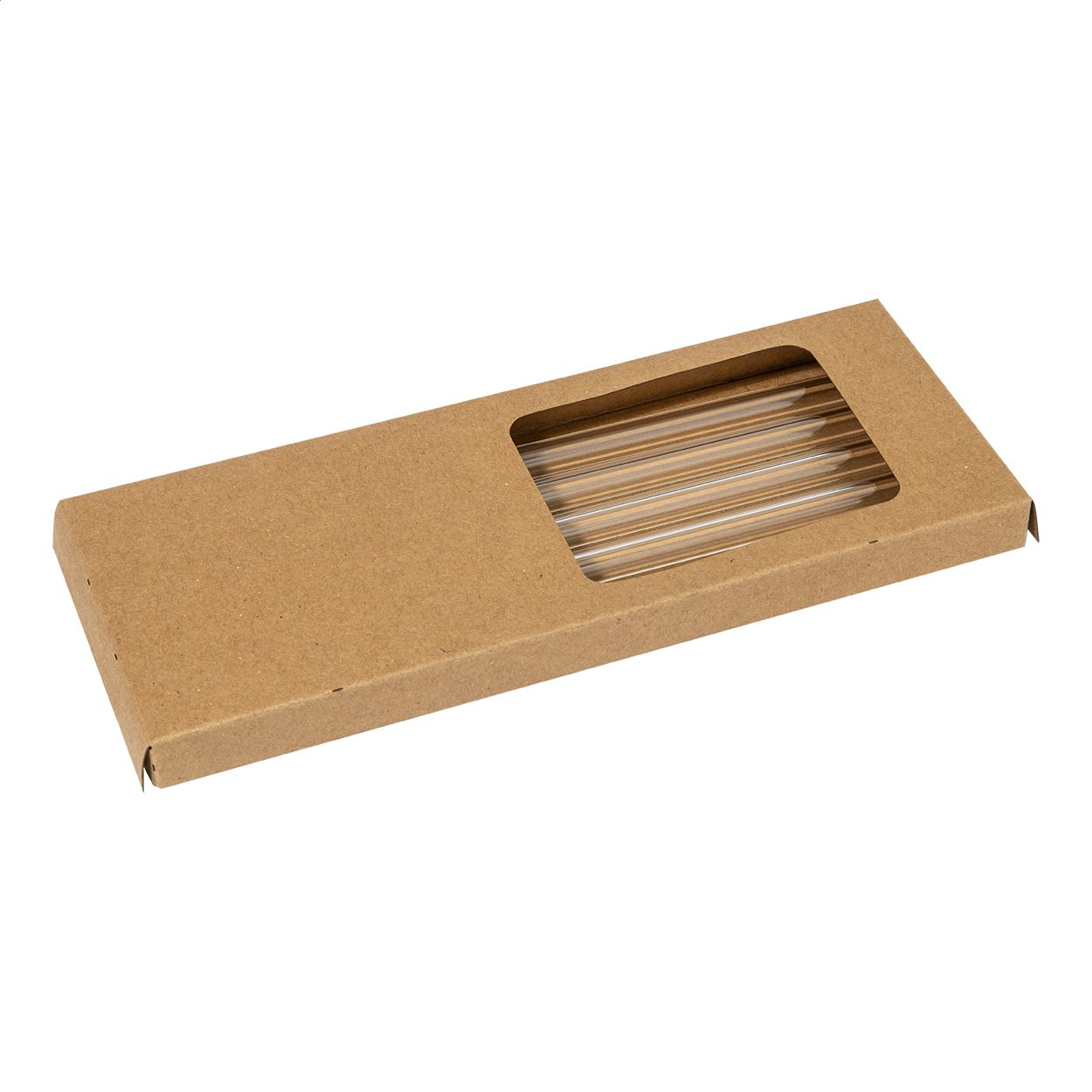 Borosip Glas-Trinkhalmset - transparent-758