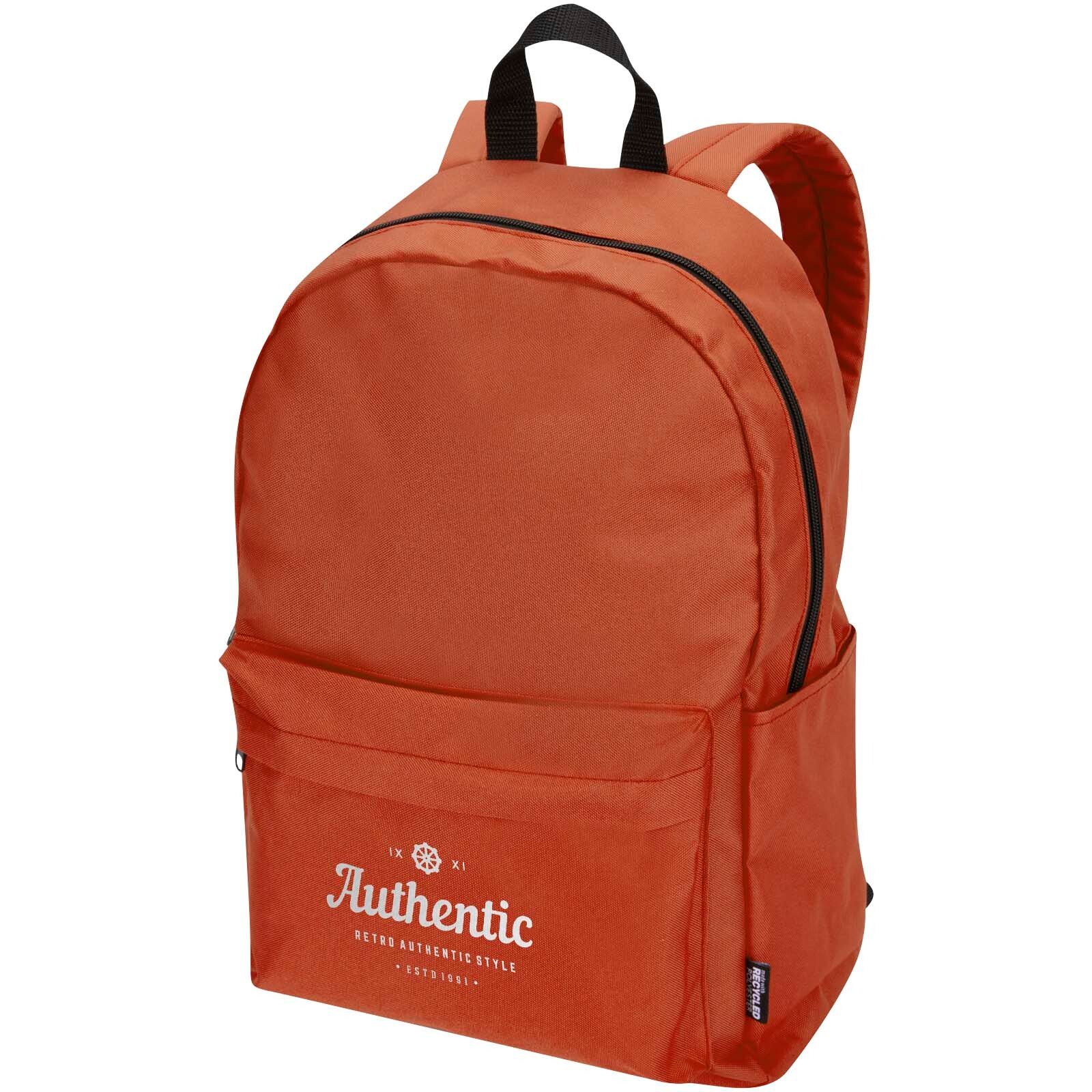 Byron 14" GRS-recycelter City Laptop Rucksack 14 L - ziegelstein-175