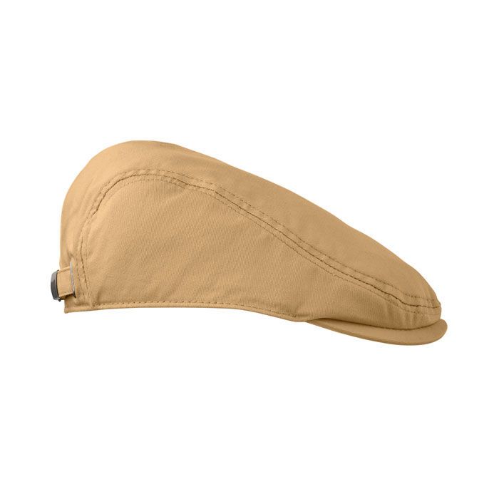 Newsboy-Kappe 235 g/m² FLAT PEAK - khaki-445