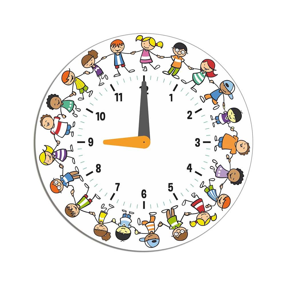 Kinderuhr - individuell - Digitaldruck Digitaldruck Vorderseite-373