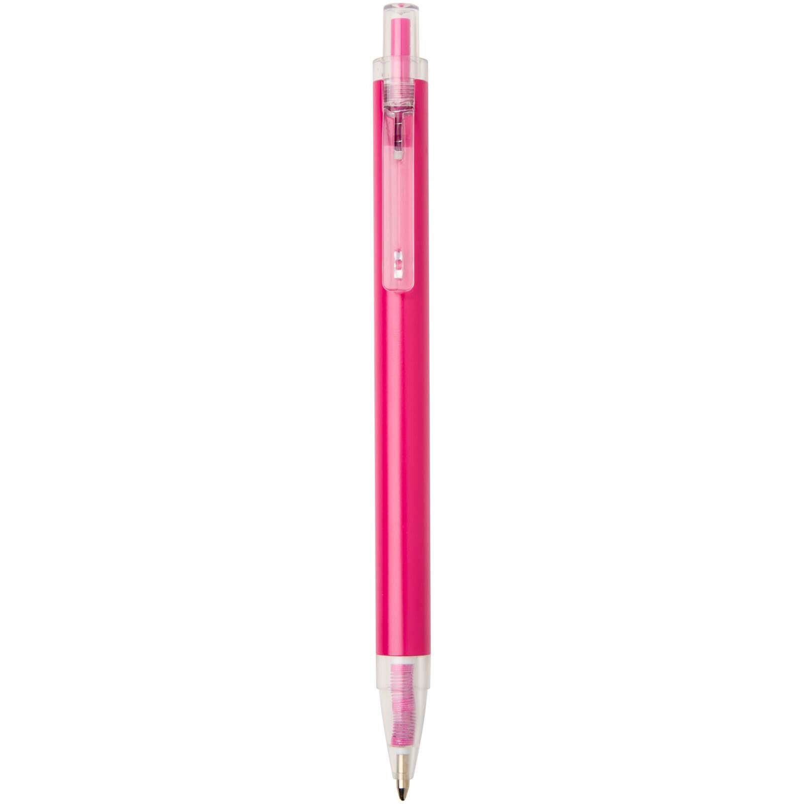 Spectrum Kugelschreiber aus recyceltem Aluminium blaue Tinte - rosa-970