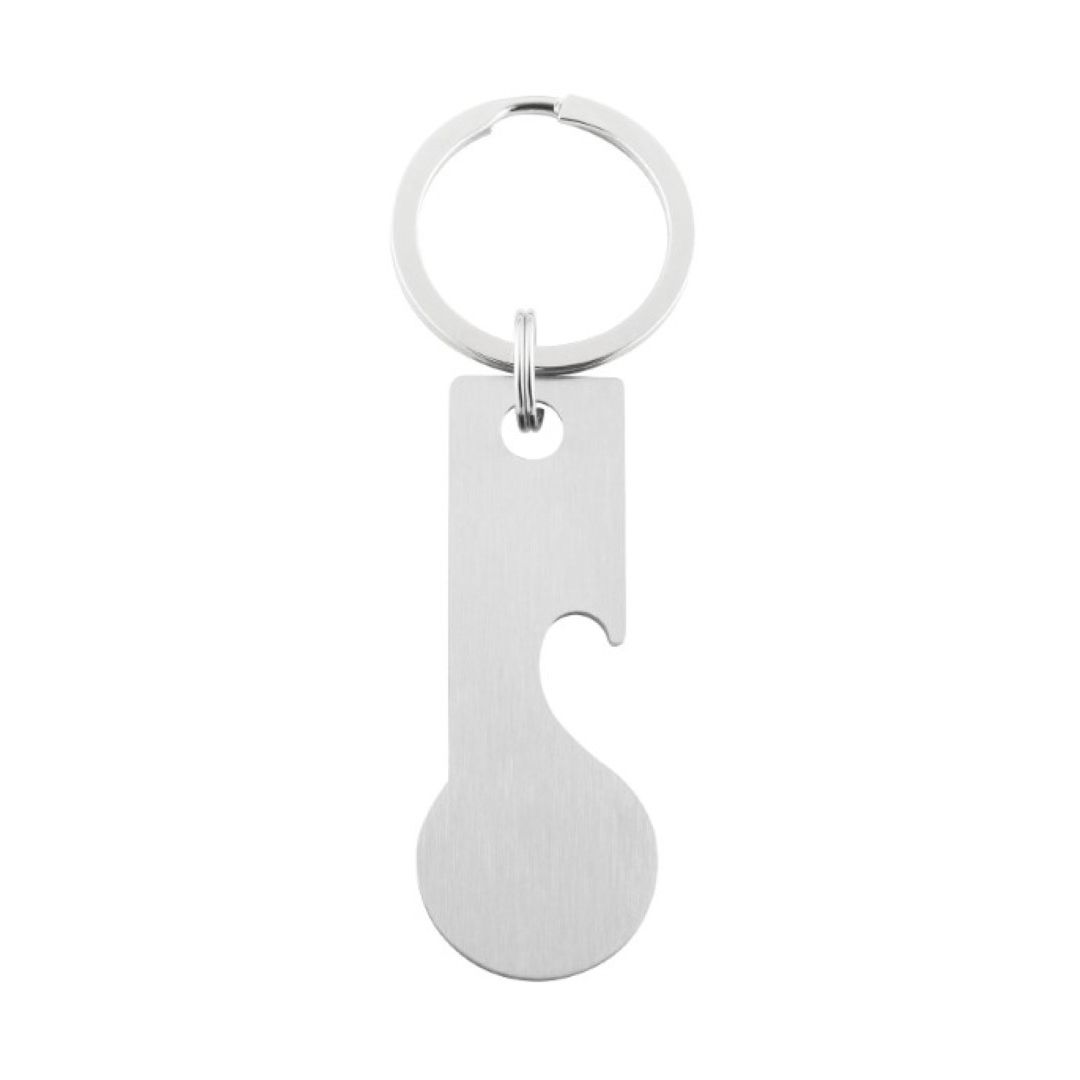 Metmaxx® EK-Schlüsselanhänger "Style&Open" - silber-548