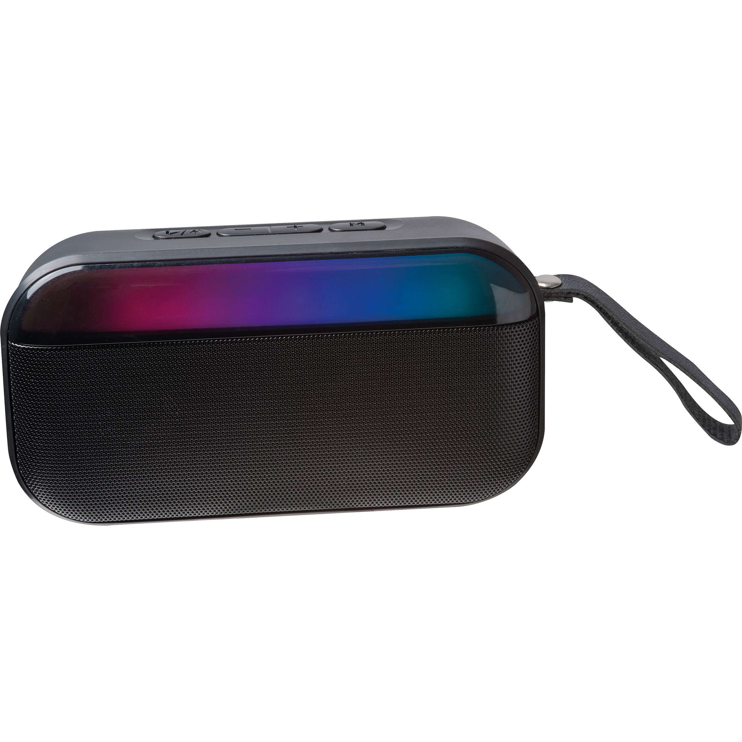 Lautsprecher mit LED Licht - schwarz-381