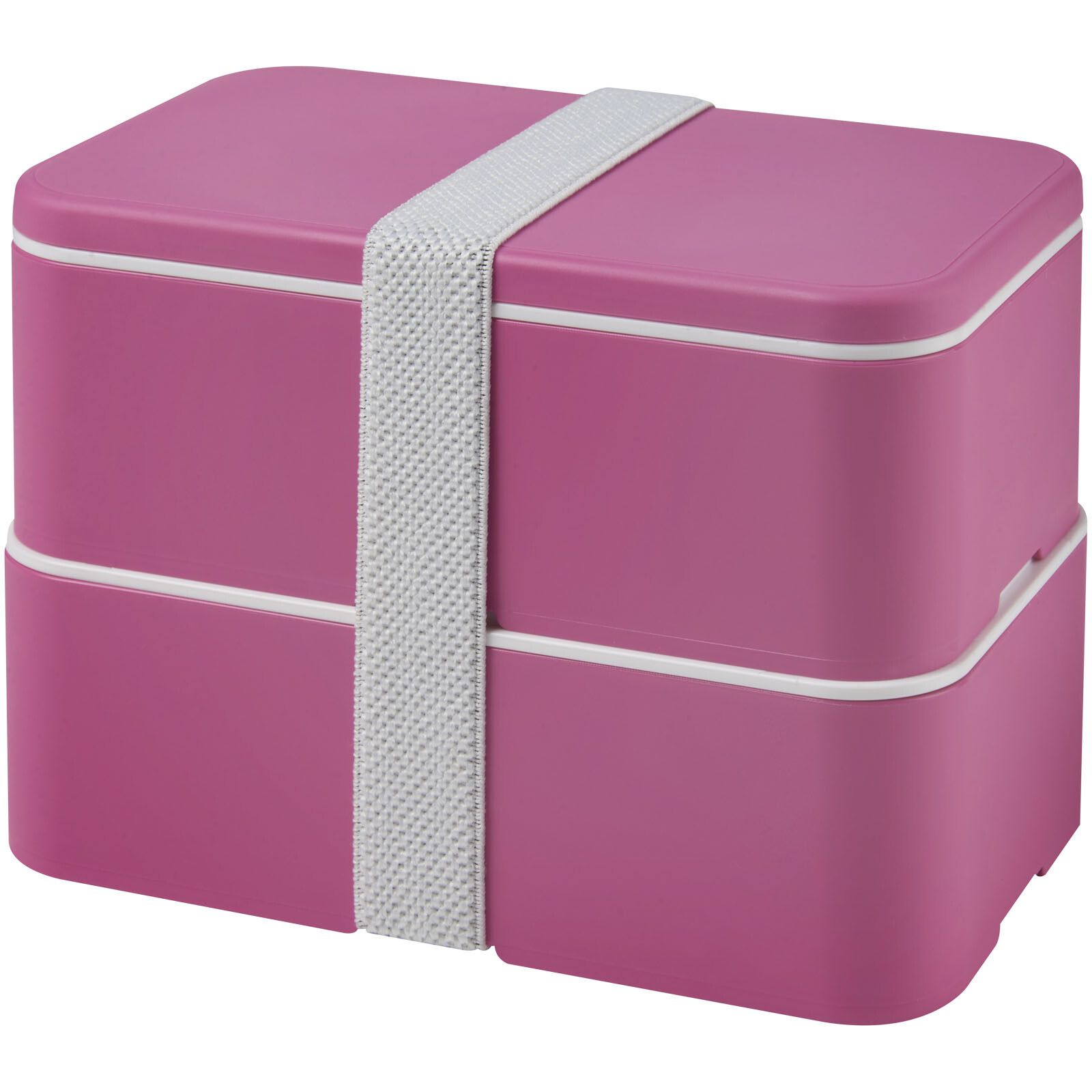 MIYO 700+700 ml Doppel-Lunchbox - magenta -  magenta -  weiss-11