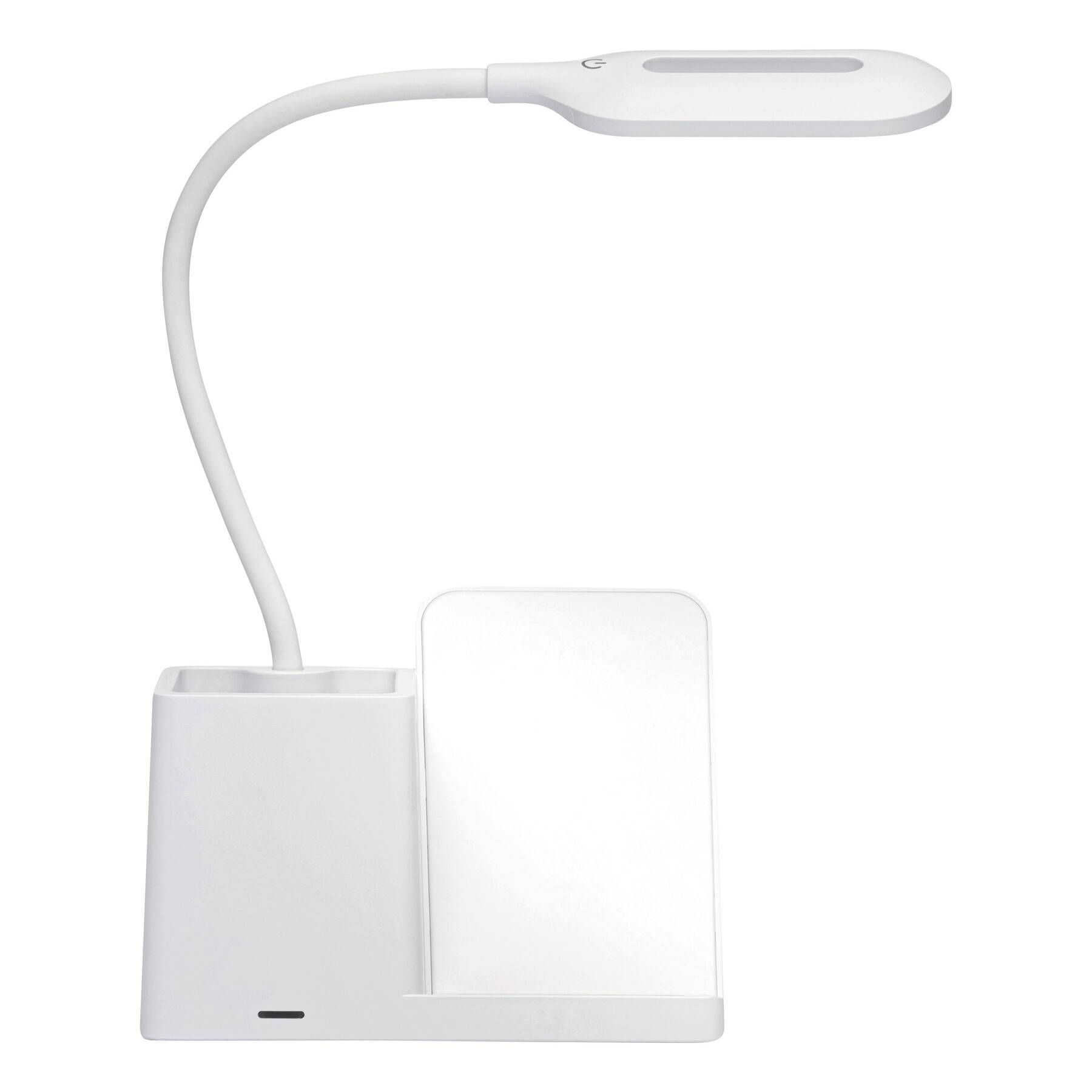 Schreibtisch-Lampe mit Ladestation LIGHT & CHARGE - weiß-786