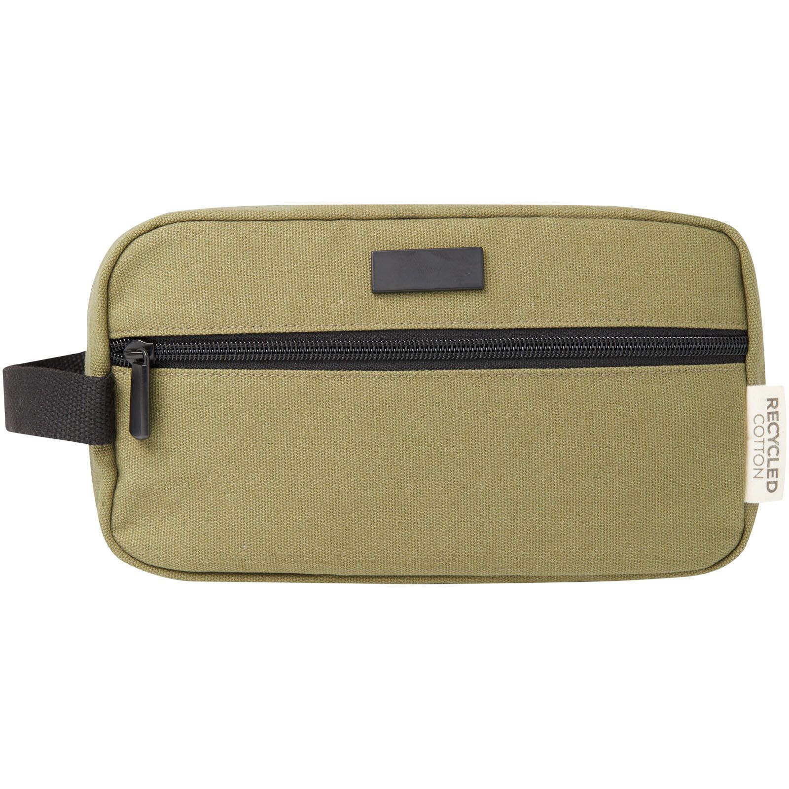 Joey Kosmetiktasche aus GRS recyceltem Canvas 3,5 L - olive-283