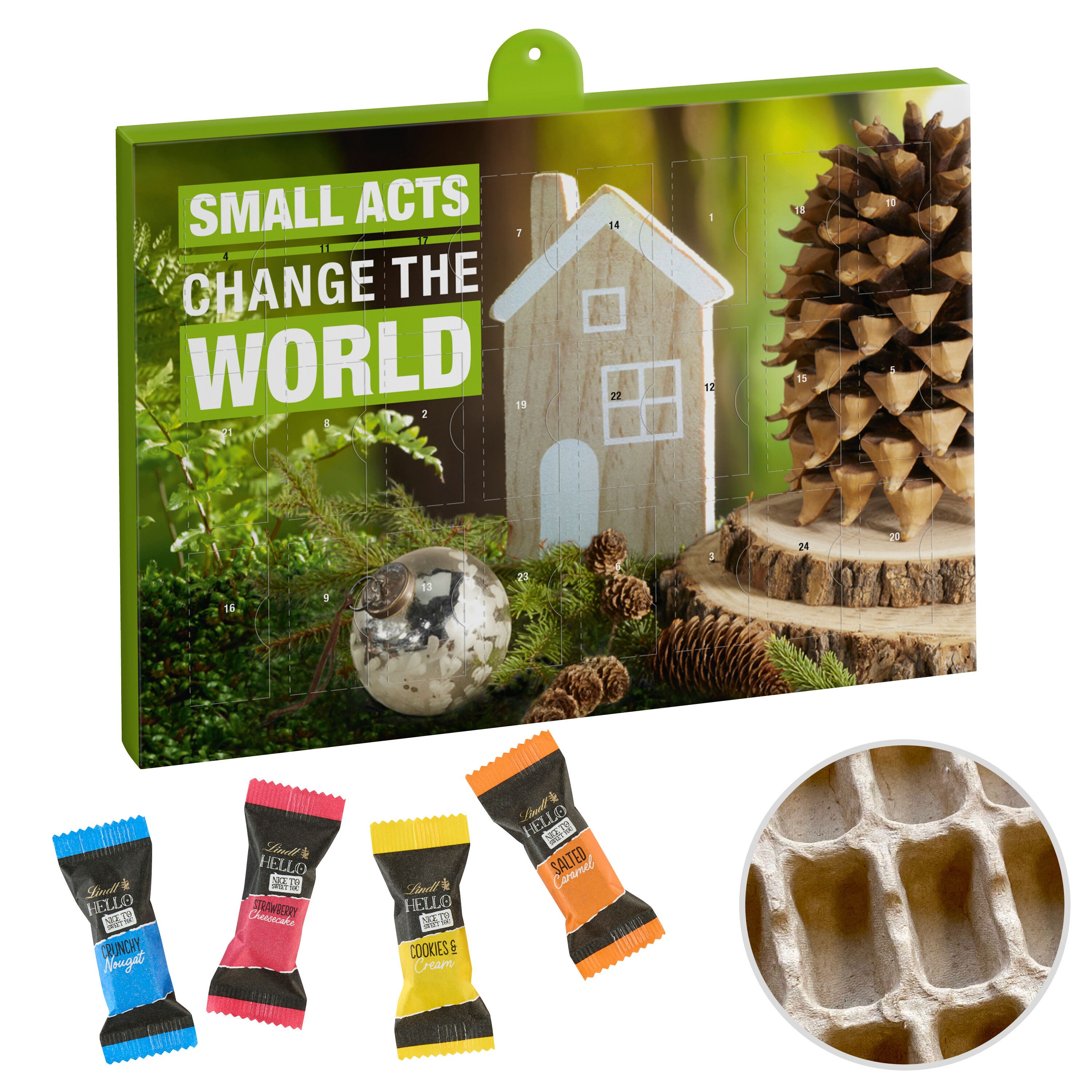 Premium Marken-Adventskalender PAPIER Hello Mini Sticks-757