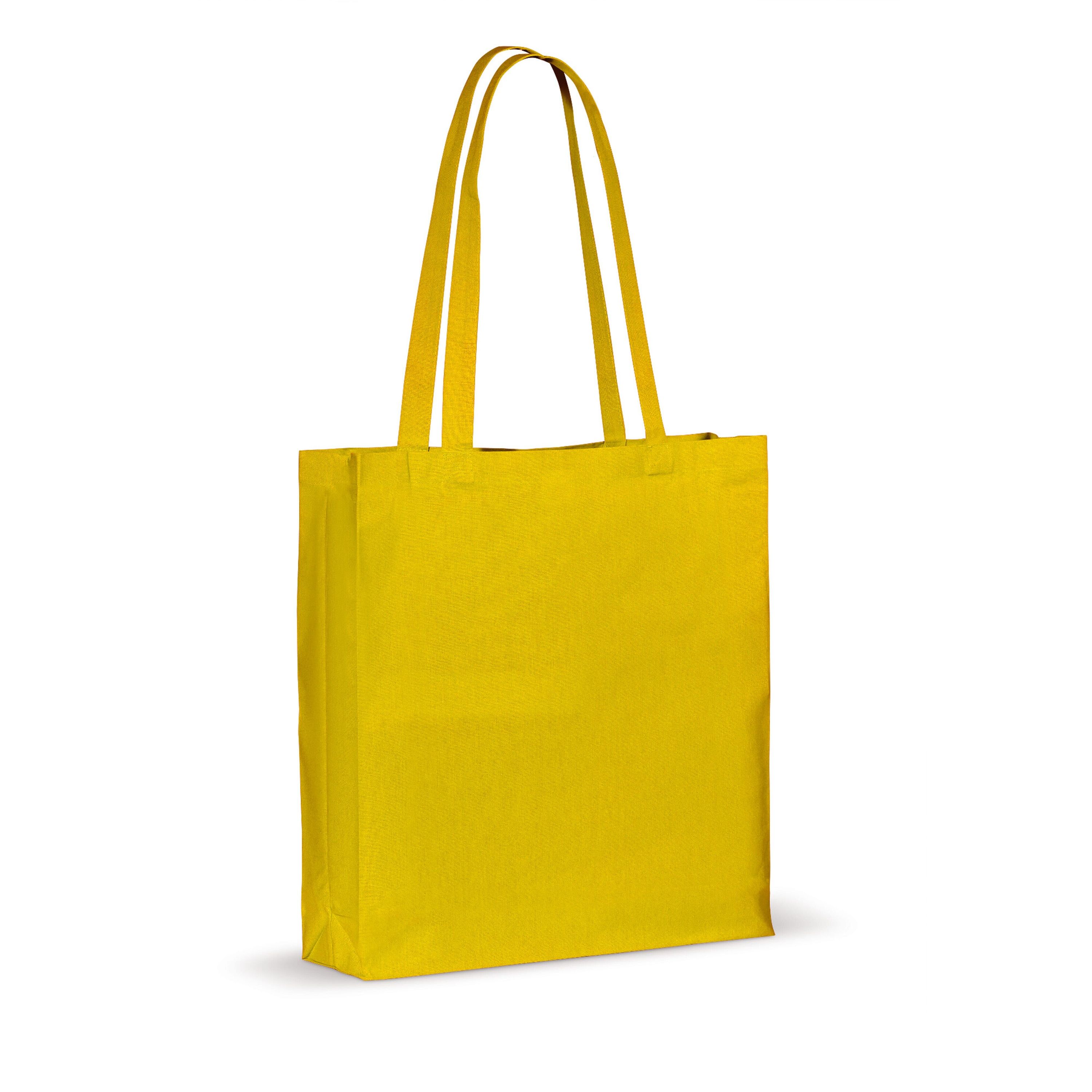 Umhängetasche baumwolle OEKO-TEX® 140g/m² 38x10x42cm - gelb-293