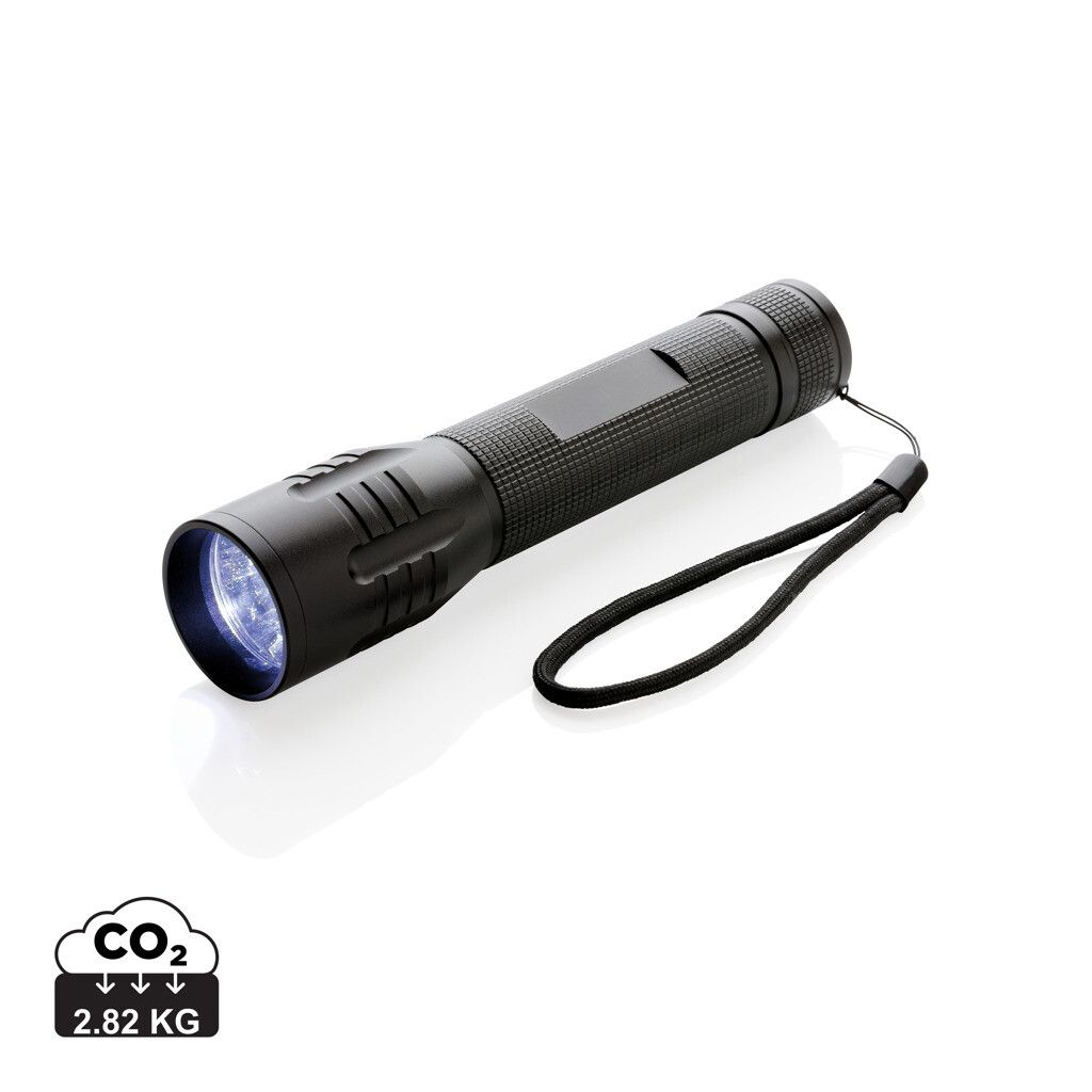 Große 3W Cree Taschenlampe - schwarz-284