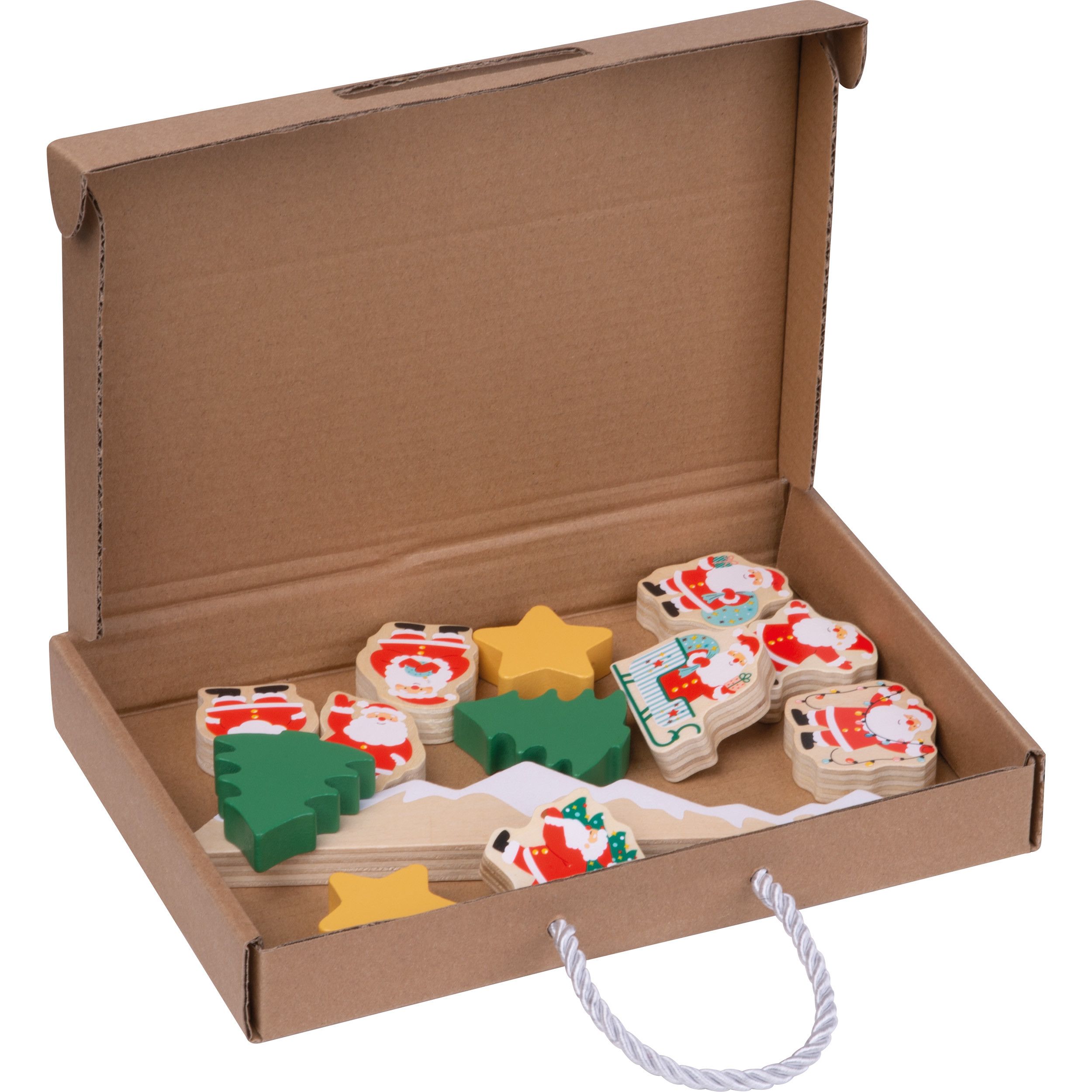 Weihnachts Balance Spiel Rabelsund - beige-822
