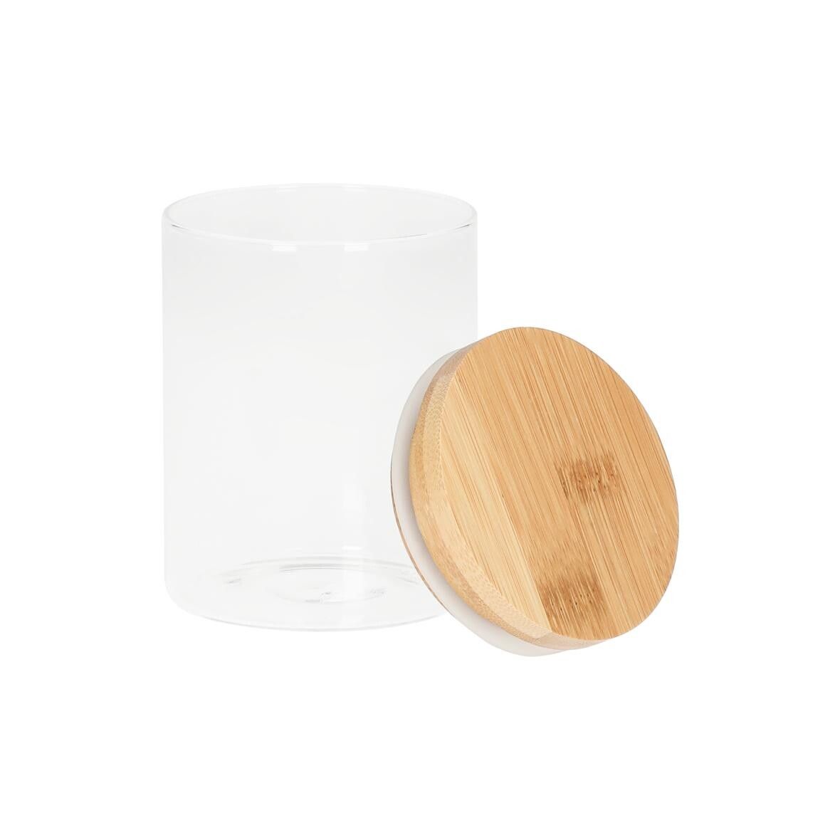 Glasbehälter Bamboo, 0,35 l - transparent-279