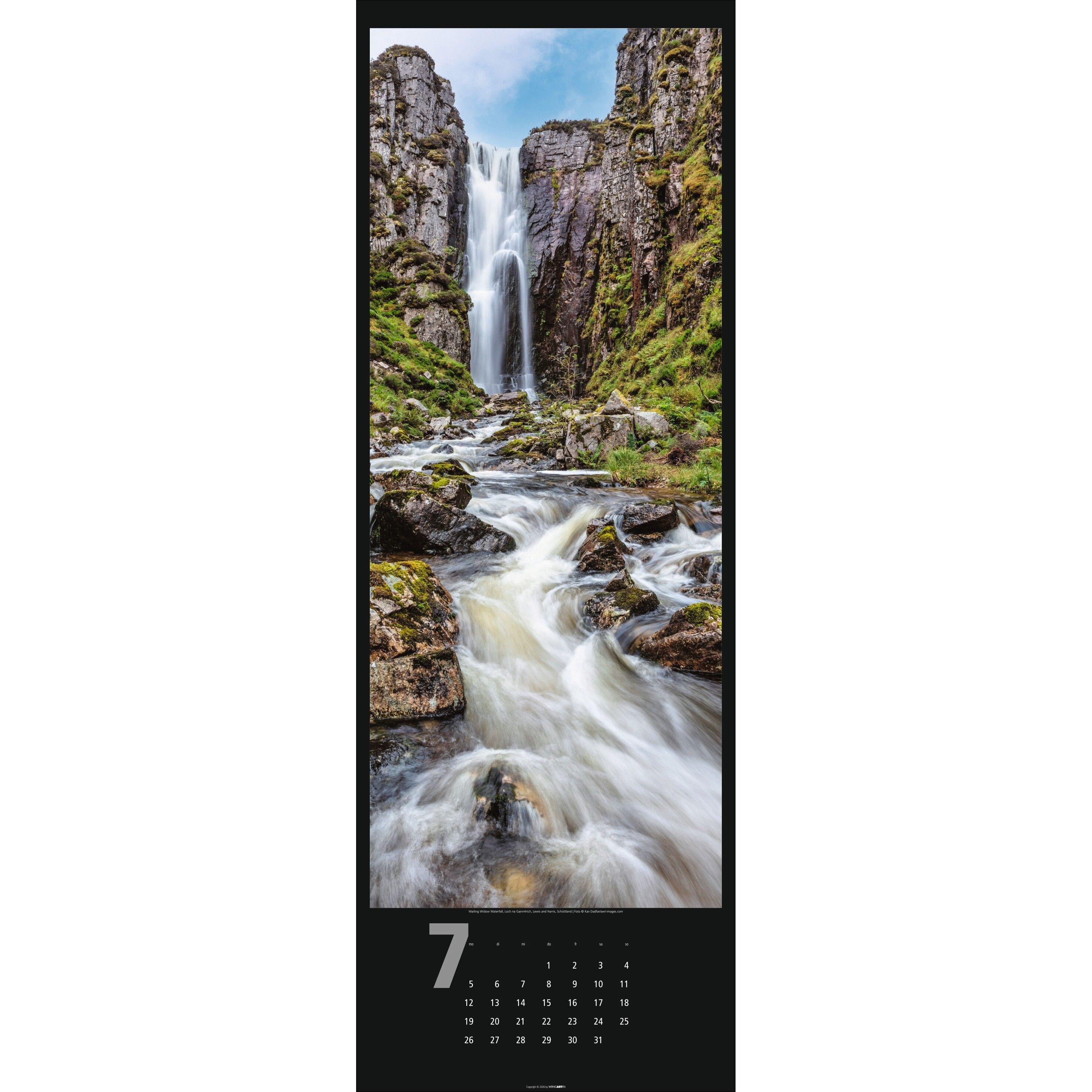 Wasserfälle - Landschaft & Natur Kalender-809