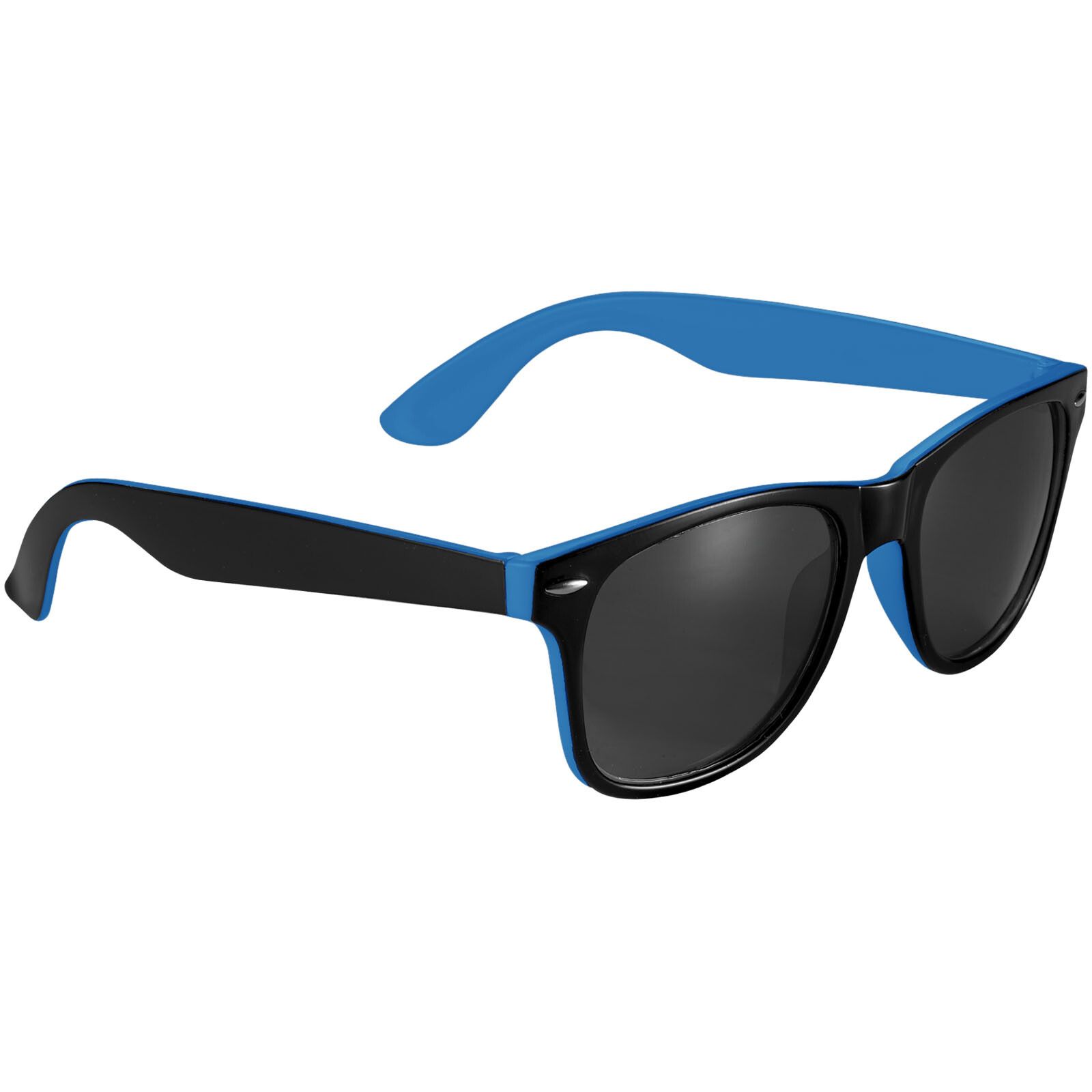 Sun Ray Sonnenbrille mit zweifarbigen Tönen - processblau -  schwarz-783