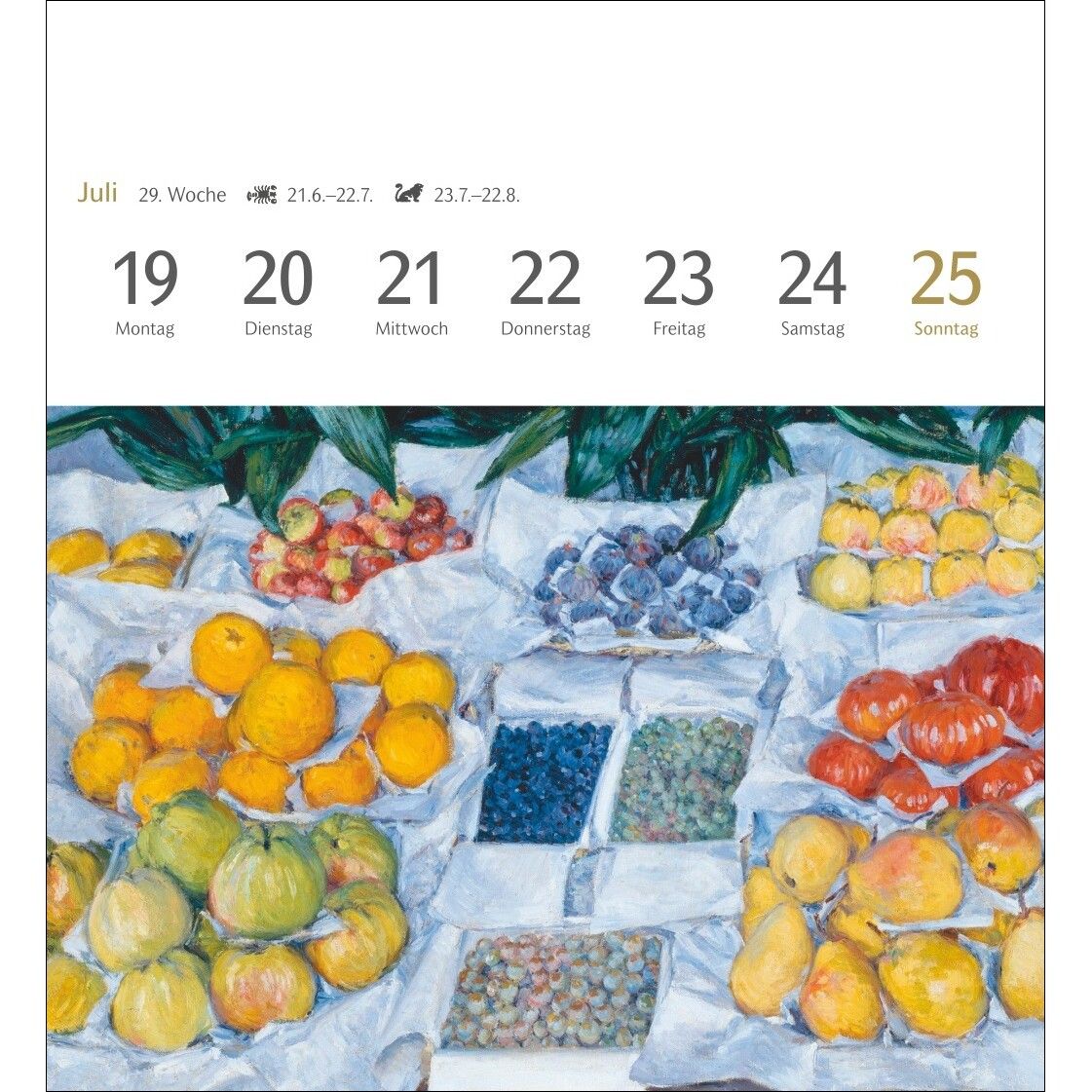 Kunstgenuss Postkartenkalender-658