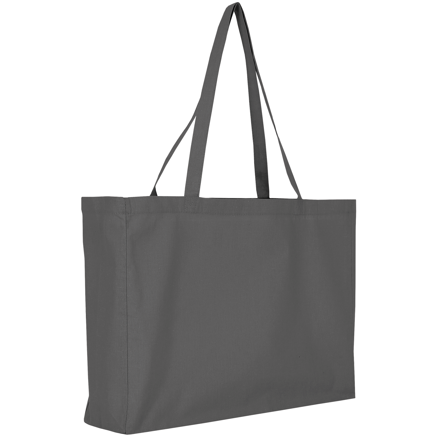 Cotton-Shopper - stahlgrau-811