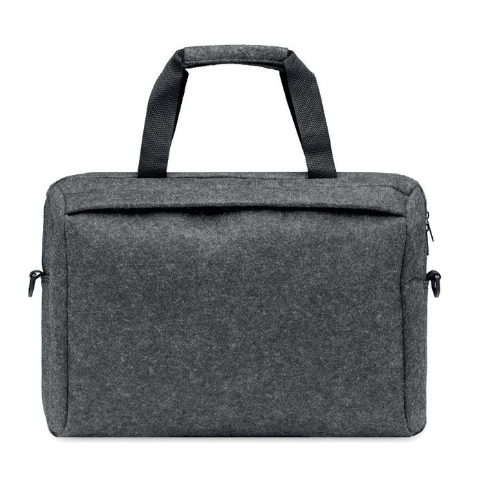 13" Laptop Tasche RPET-Filz PLANA - steingrau-776