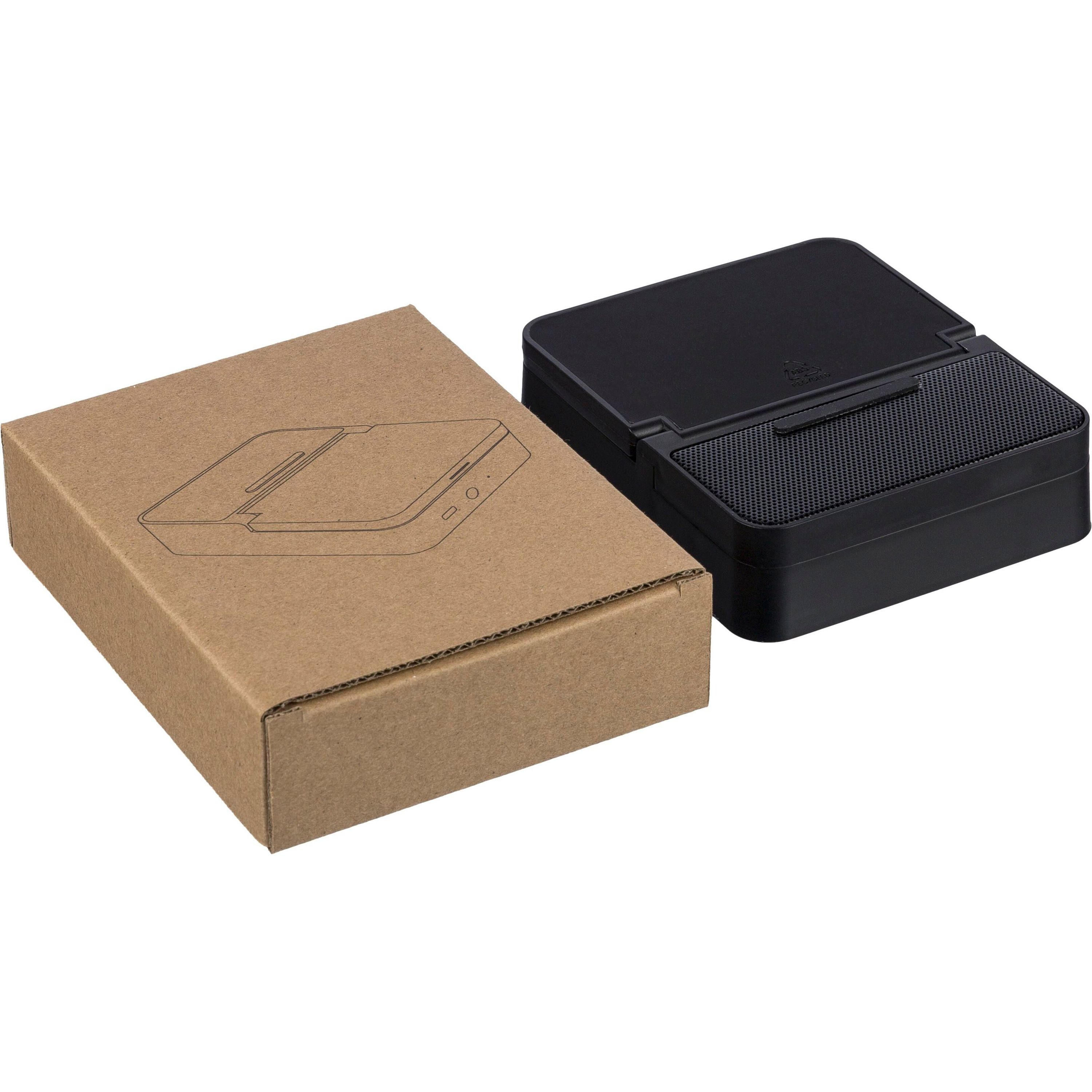 Recyceltes ABS 3-in-1-Wireless-Ladegerät Elias - schwarz-780
