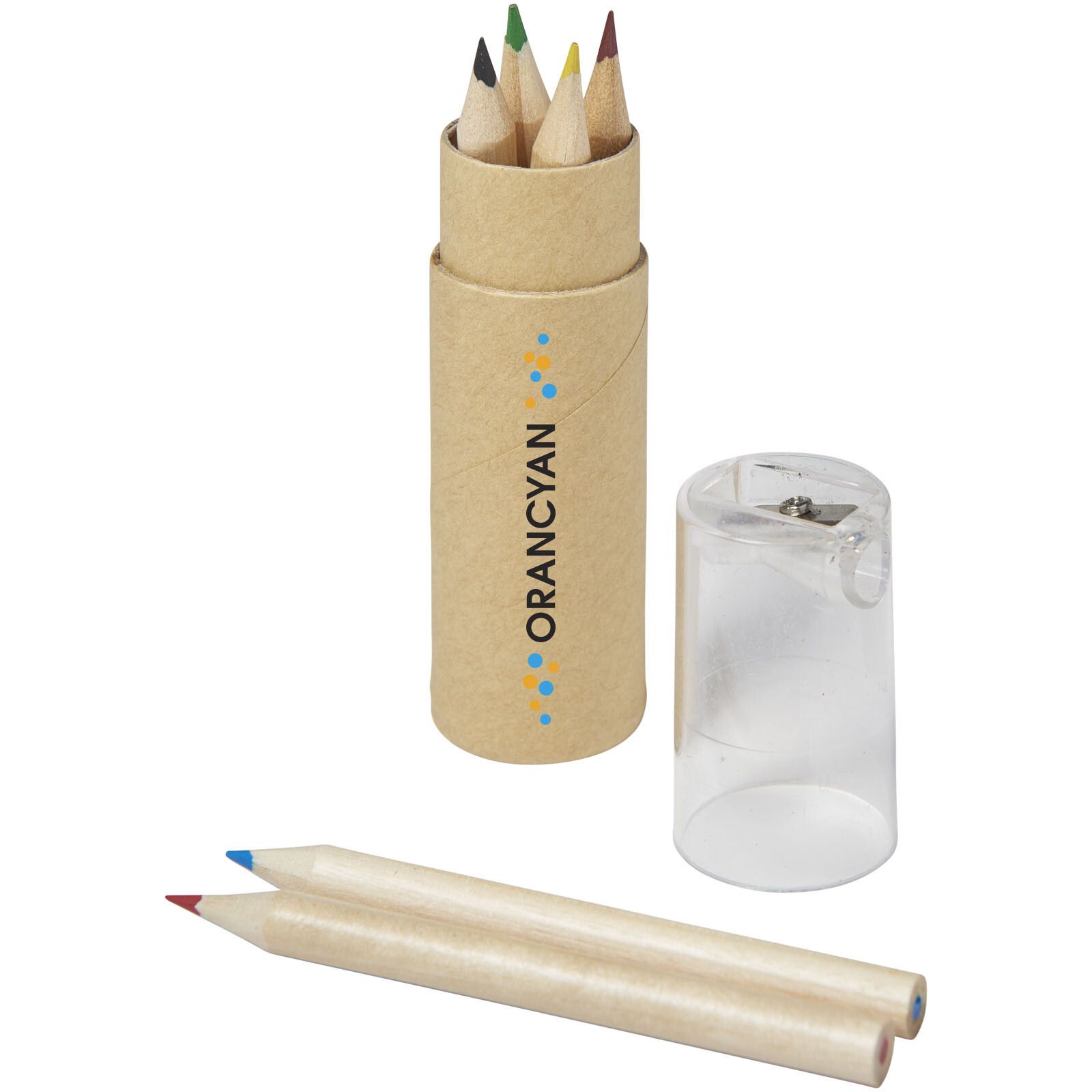 Kram 6-teiliges Buntstiftset - transparent klar-480