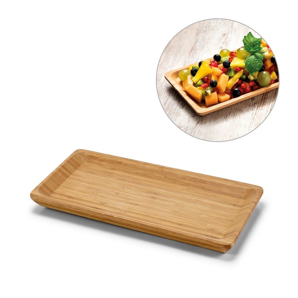 MUSTARD Servierbrett aus Bambus - natur-785