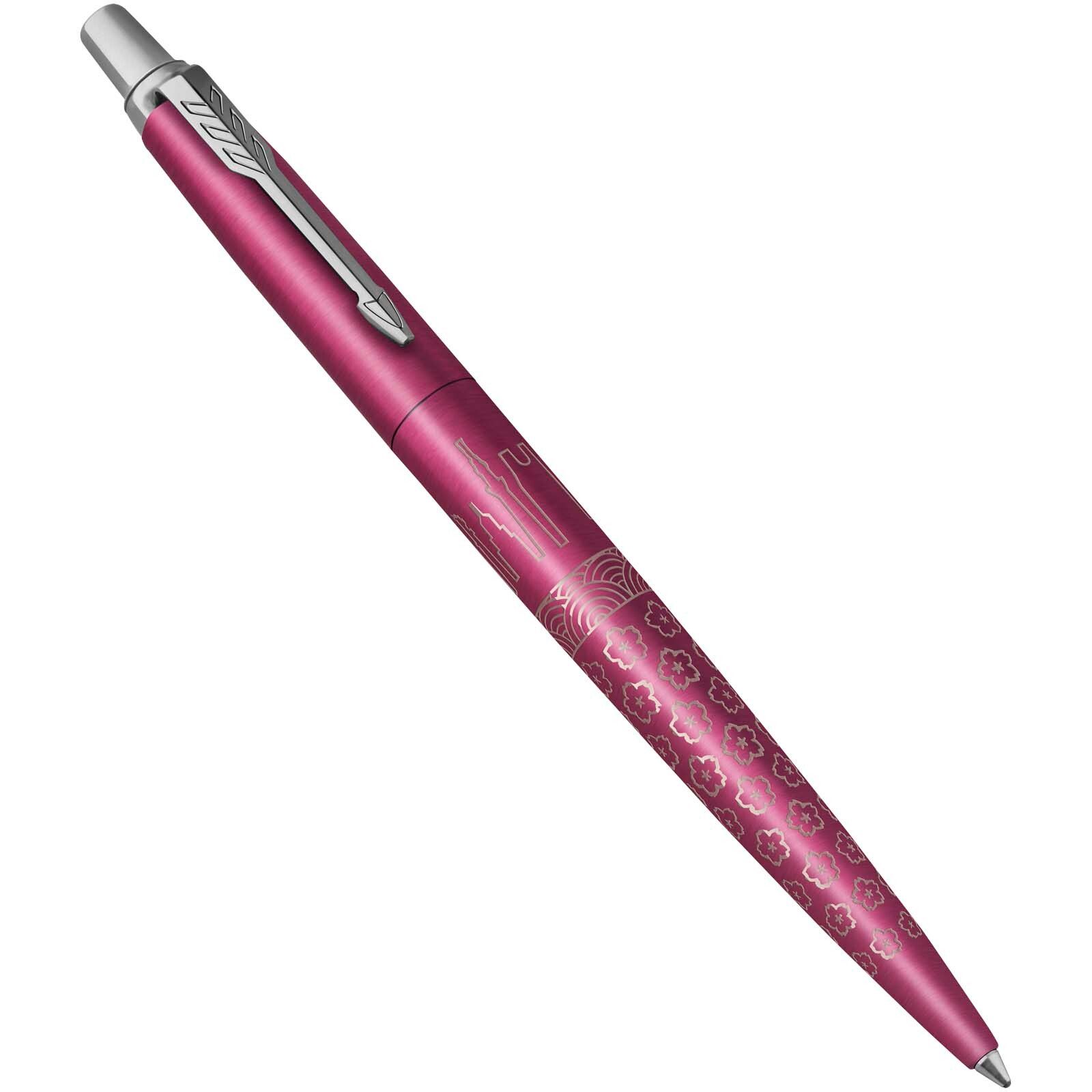 Parker Jotter SE Global Icons Kugelschreiber (blaue Mine) - rosa-657