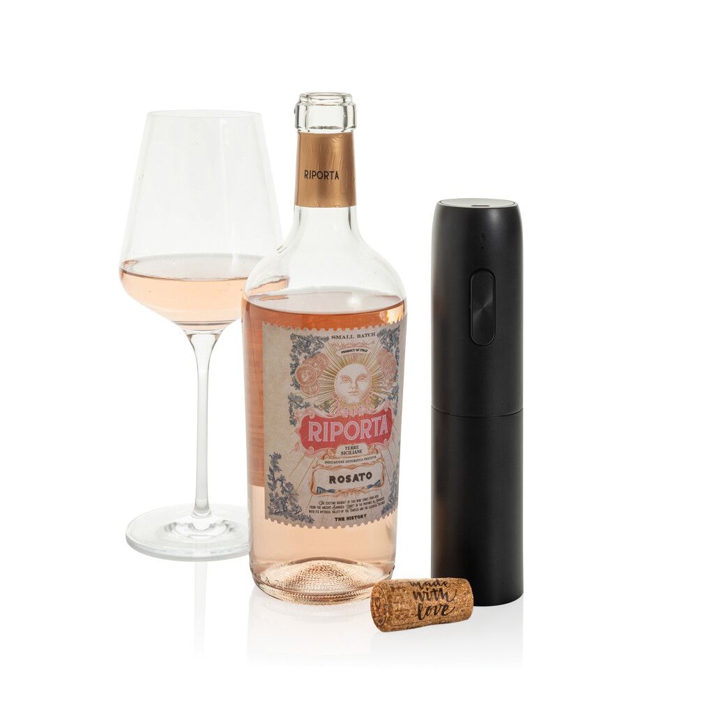 Vino wiederaufladbarer elektrischer Flaschenöffner - schwarz-242
