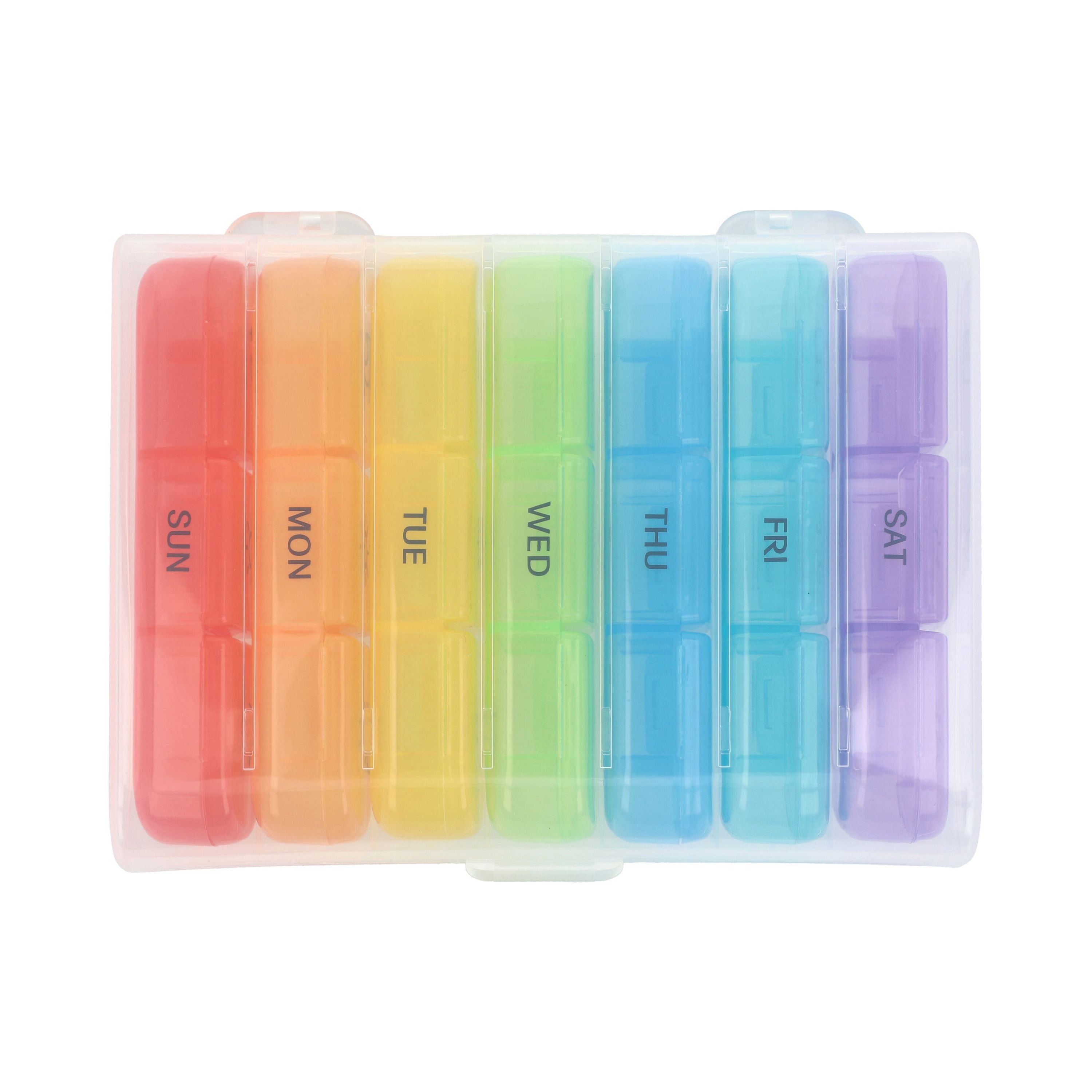 7-Tage-Pillendose Joseph - neon sortiment-447