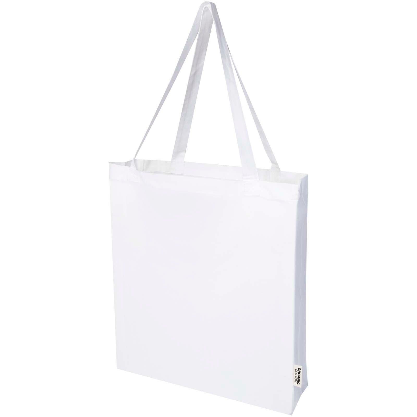 Odisha 180 g/m² OCS Bio Tragetasche mit Seitenfalten 14L  - weiss-727