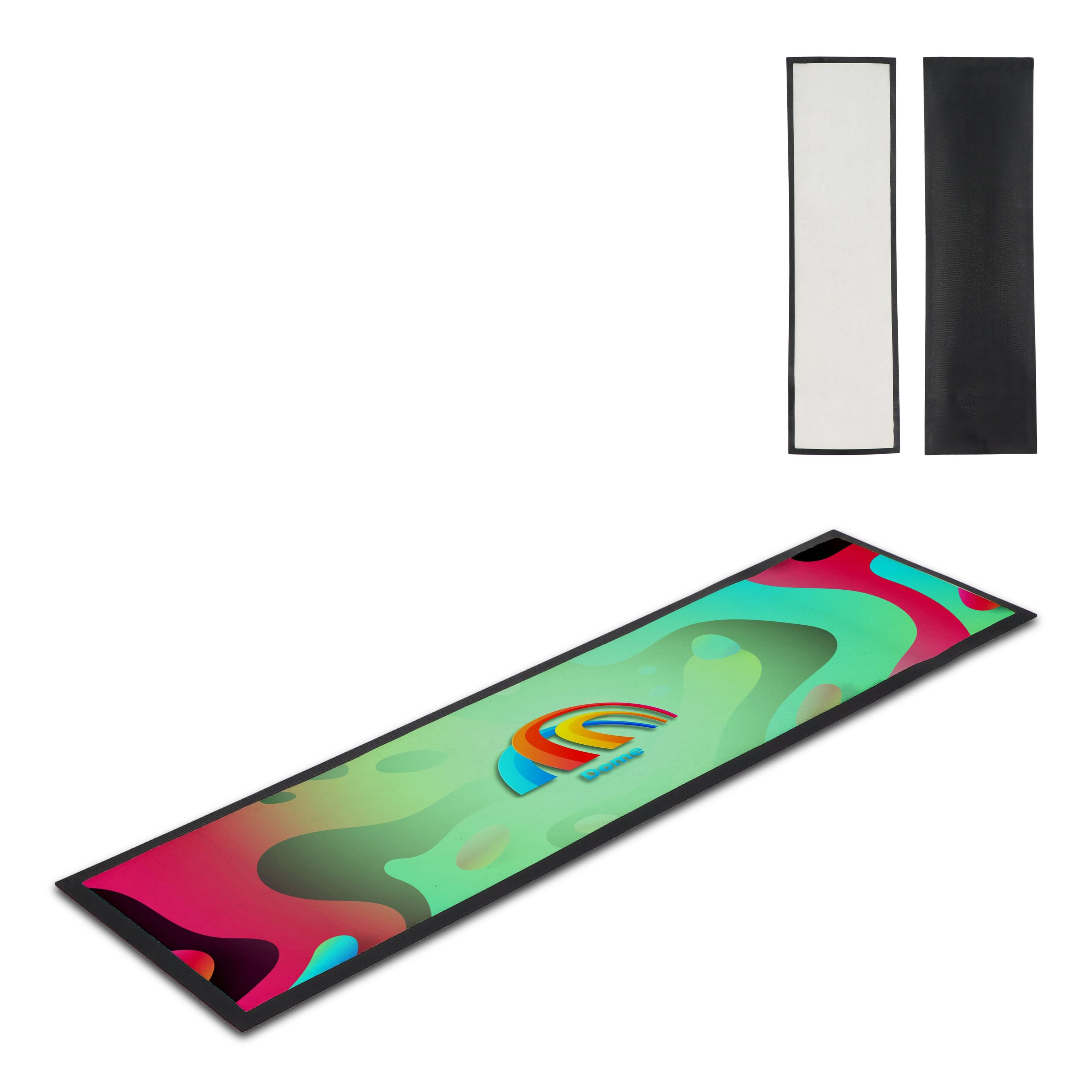 Bar Läufer Sublimation 88 x 25 cm - schwarz-603