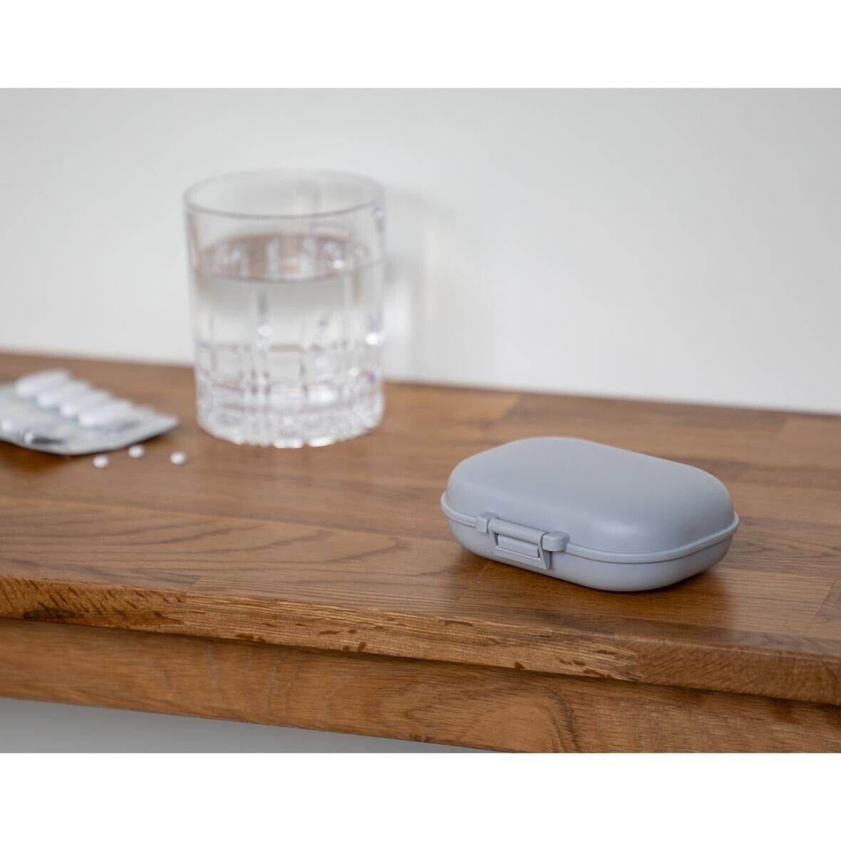 Pillendose Medi - hellblau-735
