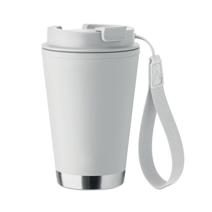 Doppelwandiger Becher 300 ml TOPIZ - weiß-207
