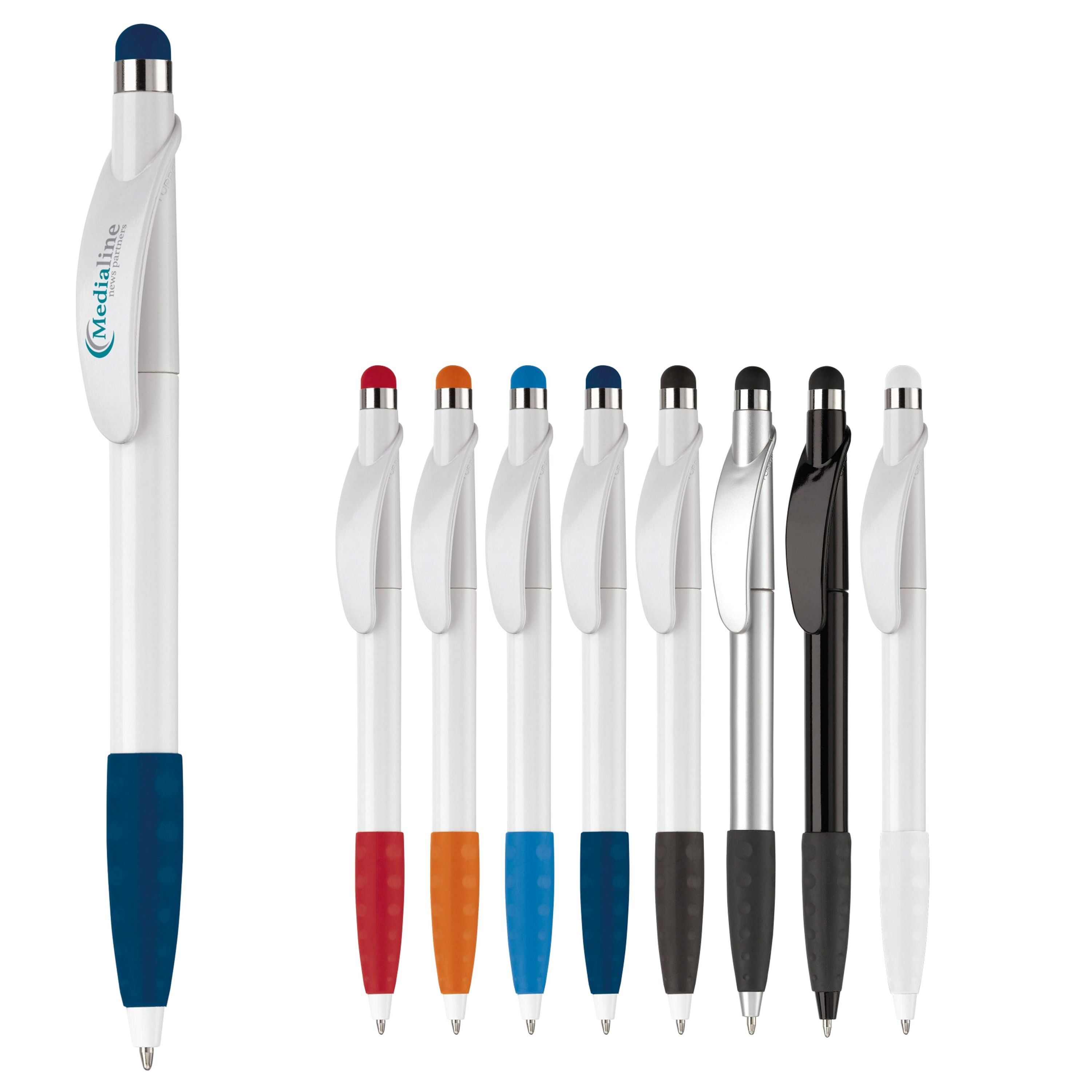Kugelschreiber Cosmo Stylus - weiss  -  rot-918